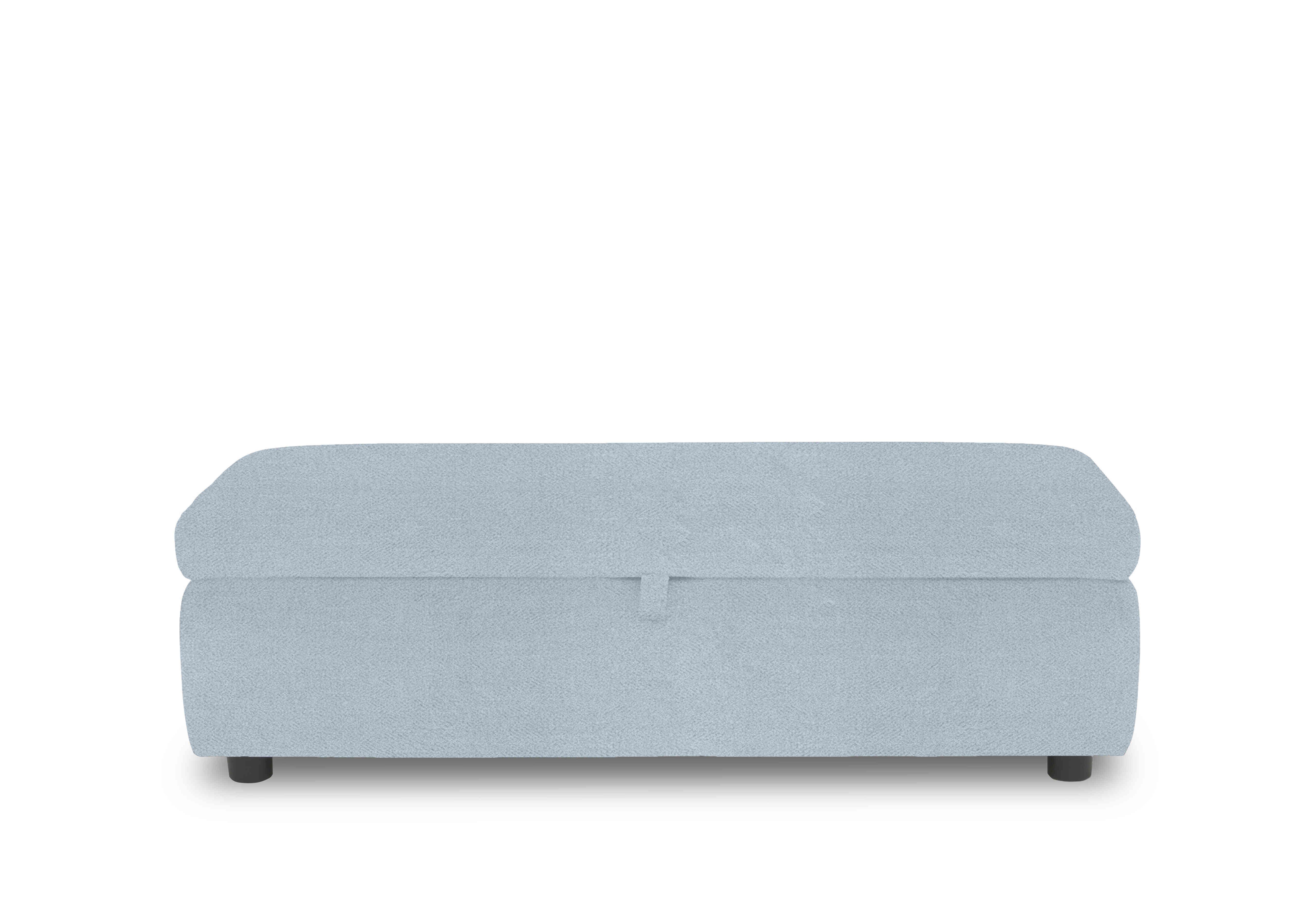 Stark 150cm Fabric Blanket Box in Fab-Meo-R17 Baby Blue on Furniture Village