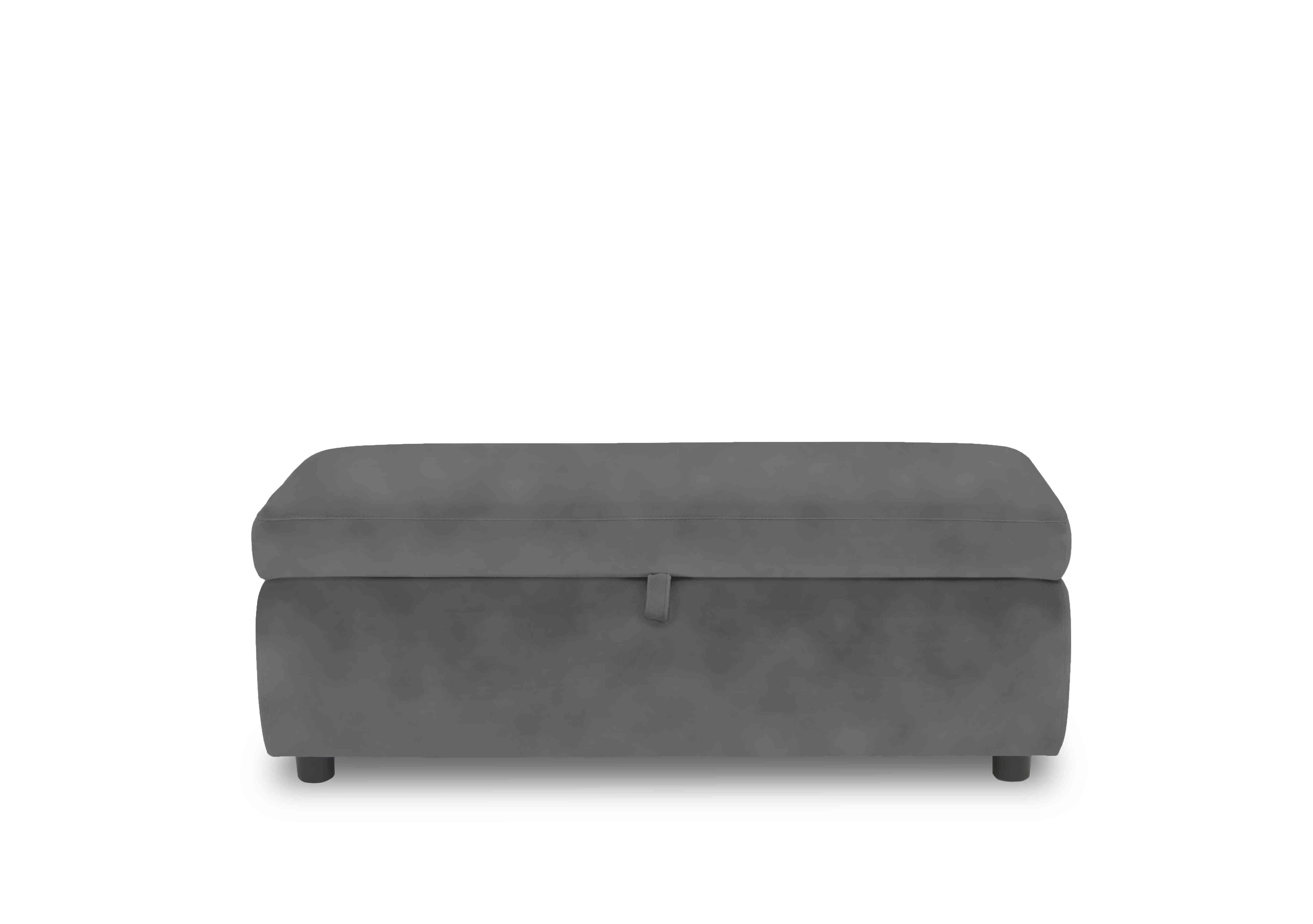 Stark 120cm Fabric Blanket Box in Bfa-Bey-R19 Graphite on Furniture Village