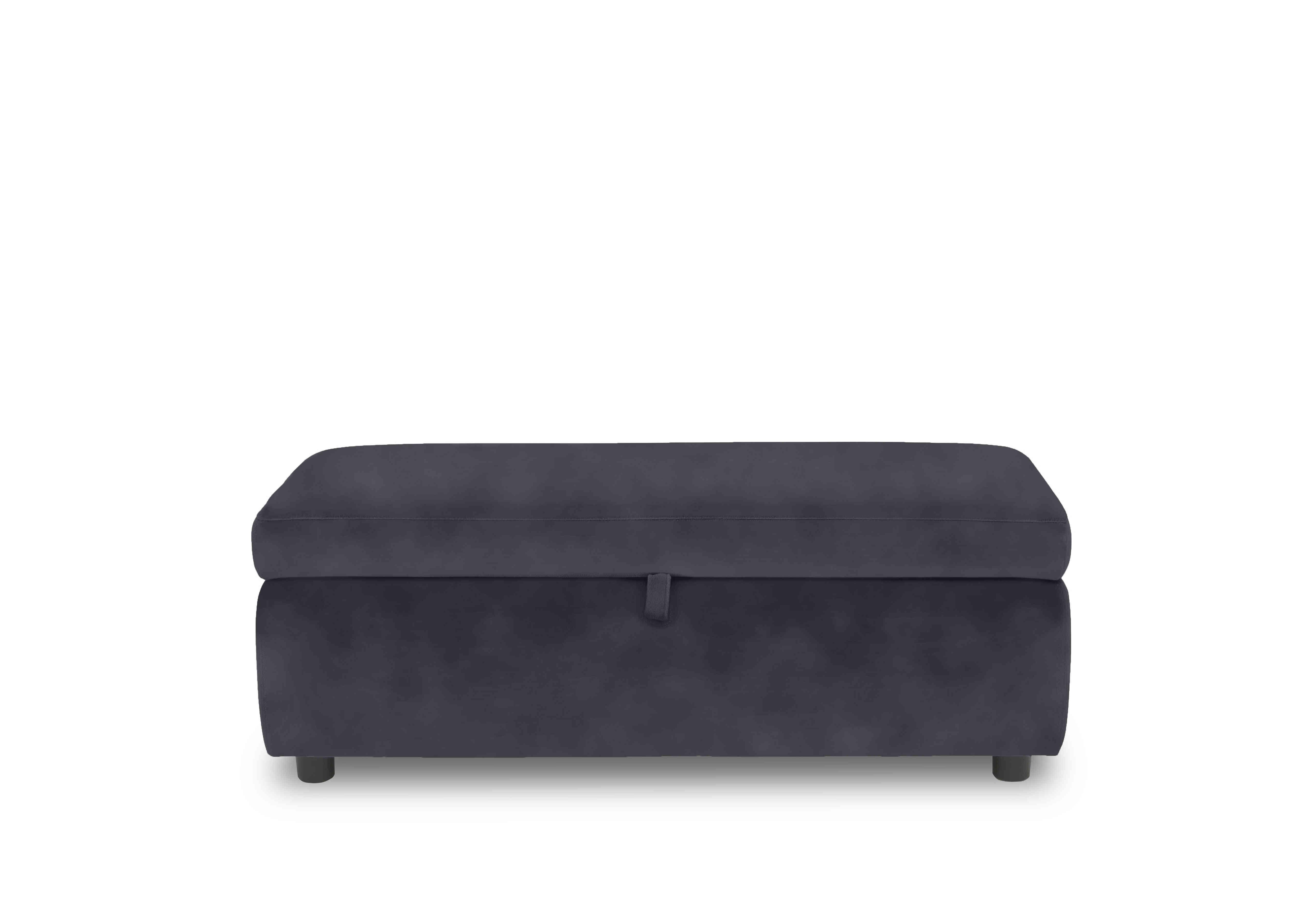 Stark 120cm Fabric Blanket Box in Bfa-Bey-R23 Charcoal on Furniture Village