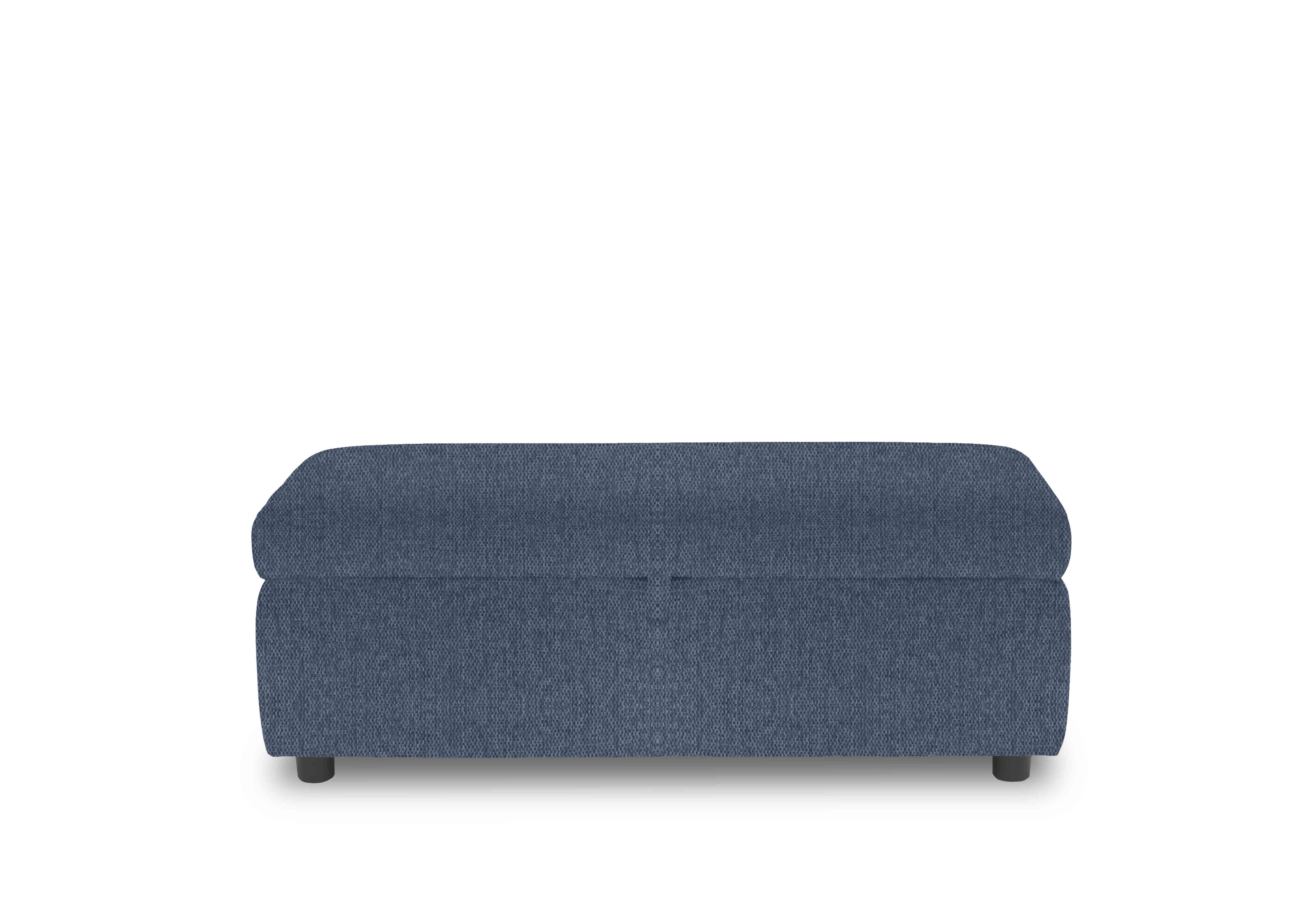 Tyrell 120cm Fabric Blanket Box in Fab-Blt-R38 Blue on Furniture Village