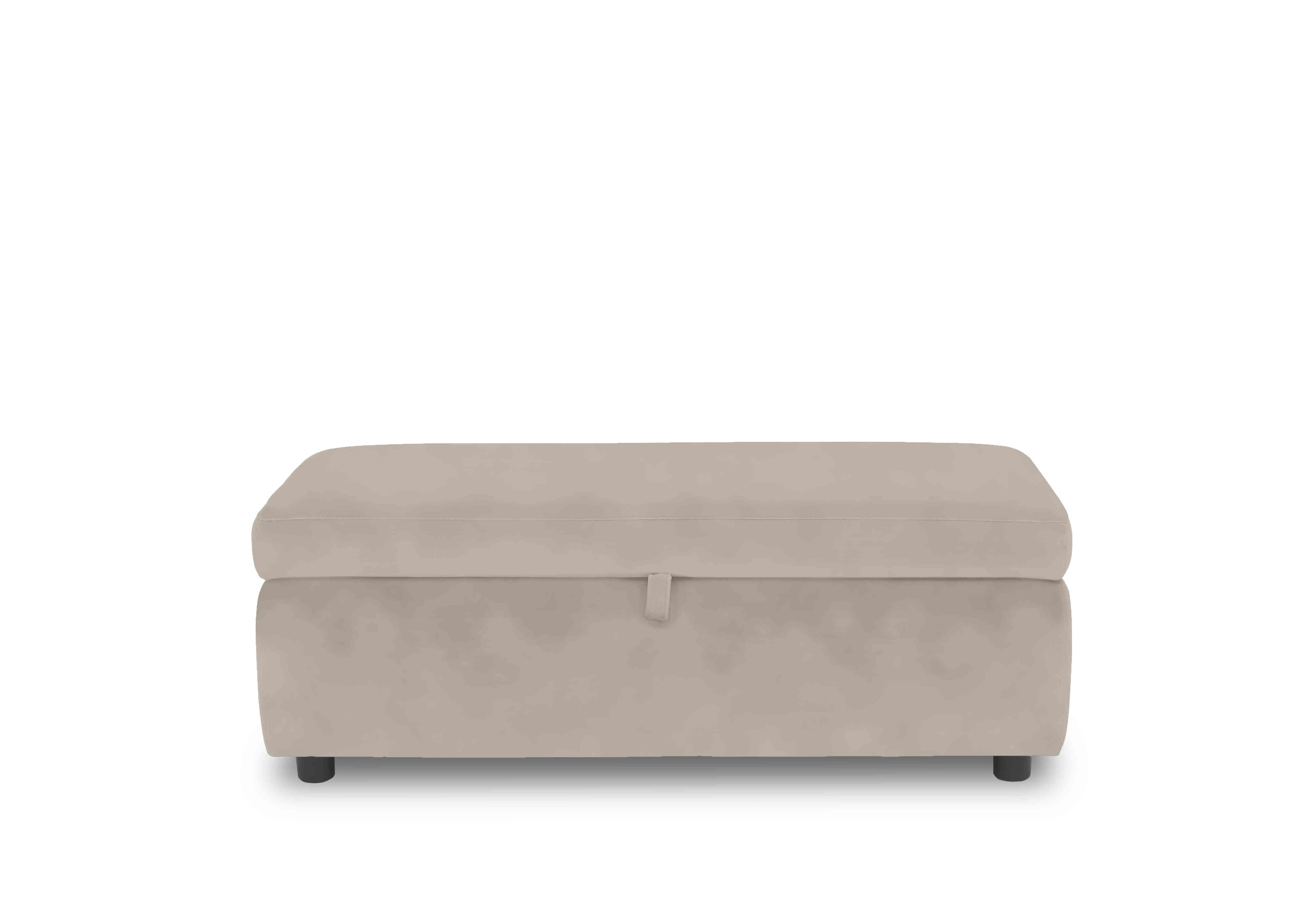 Tyrell 120cm Fabric Blanket Box in Fab-Meg-R32 Light Khaki on Furniture Village