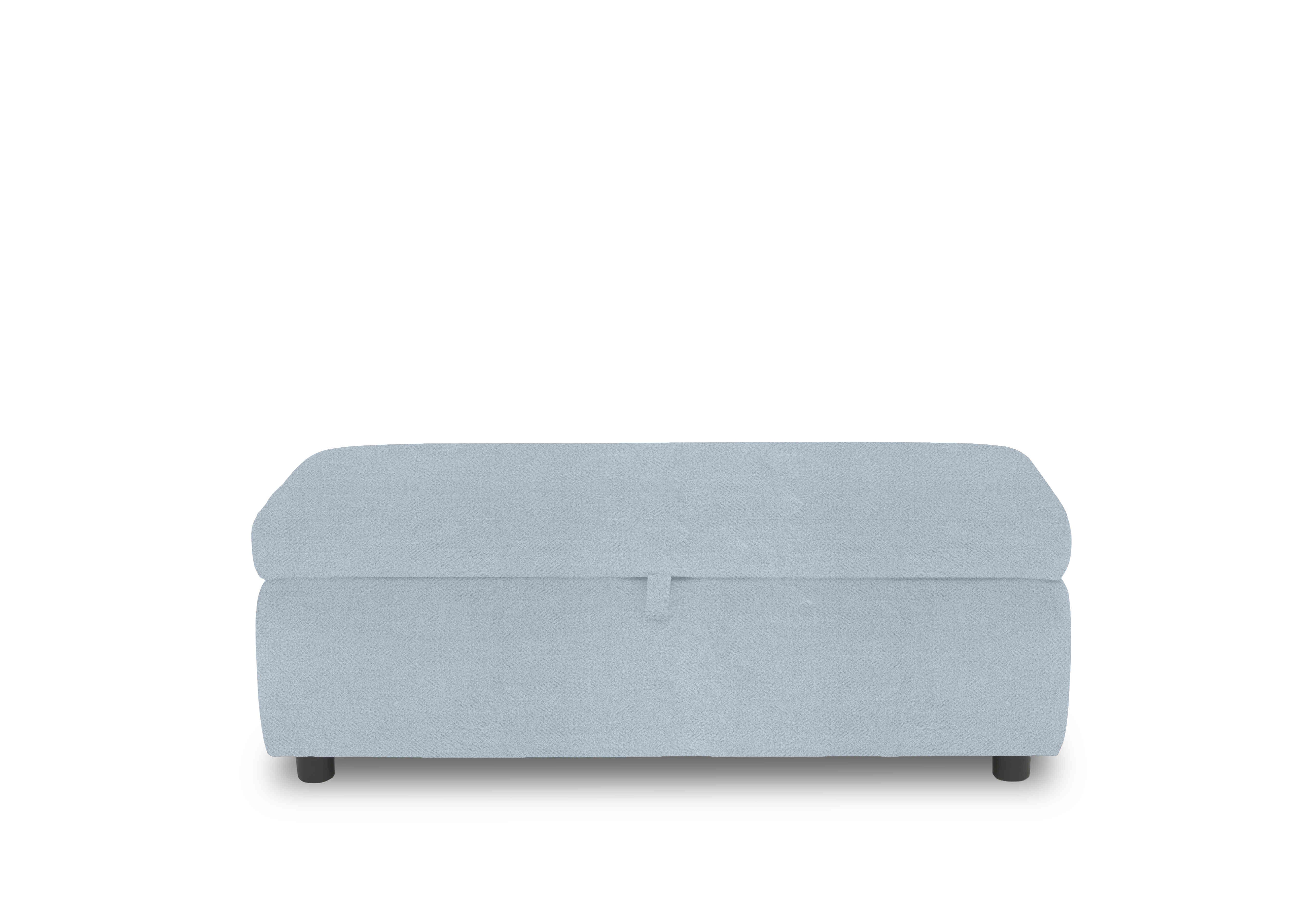 Tyrell 120cm Fabric Blanket Box in Fab-Meo-R17 Baby Blue on Furniture Village