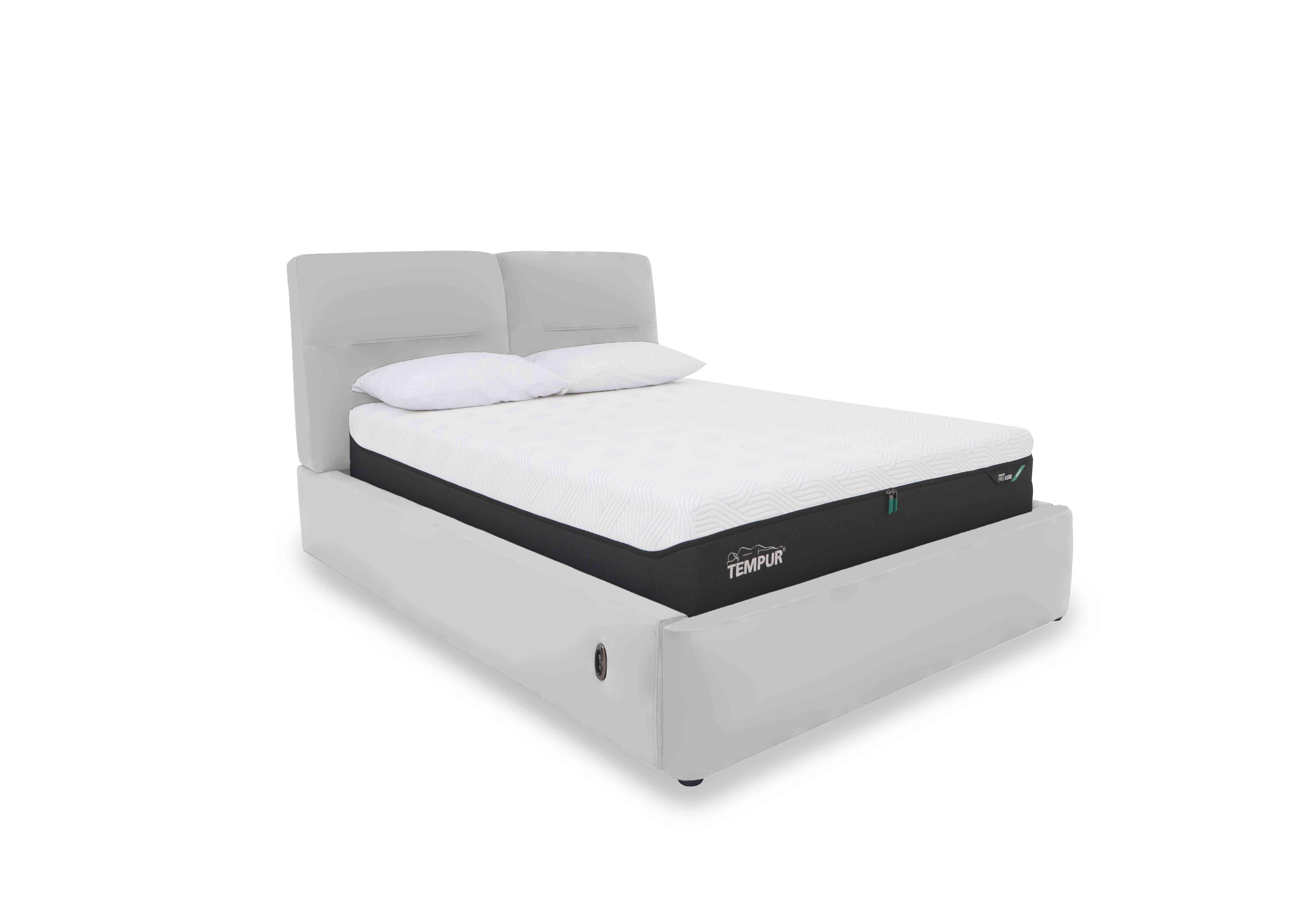 Stark Leather Electric Ottoman Bed Frame in Hw-251e Grey on Furniture Village