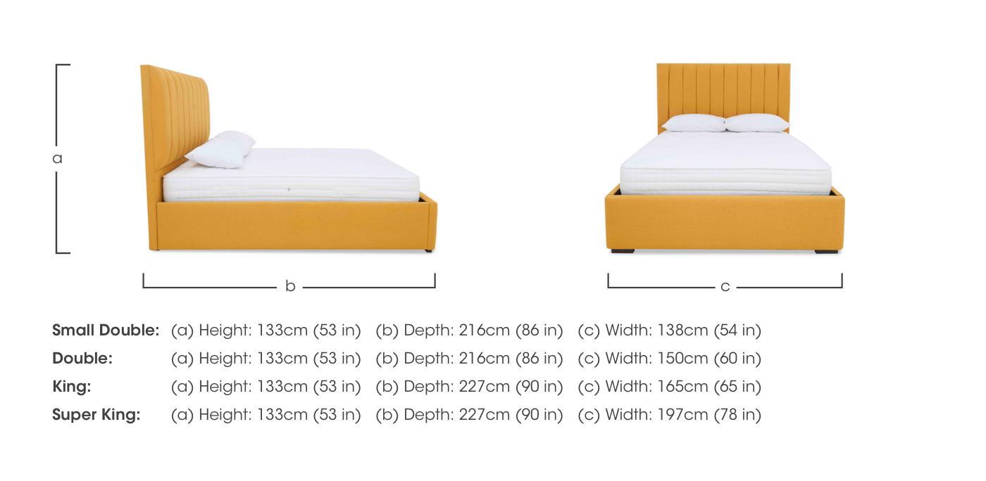 Dickens Electric Ottoman Bed Frame in  on Furniture Village