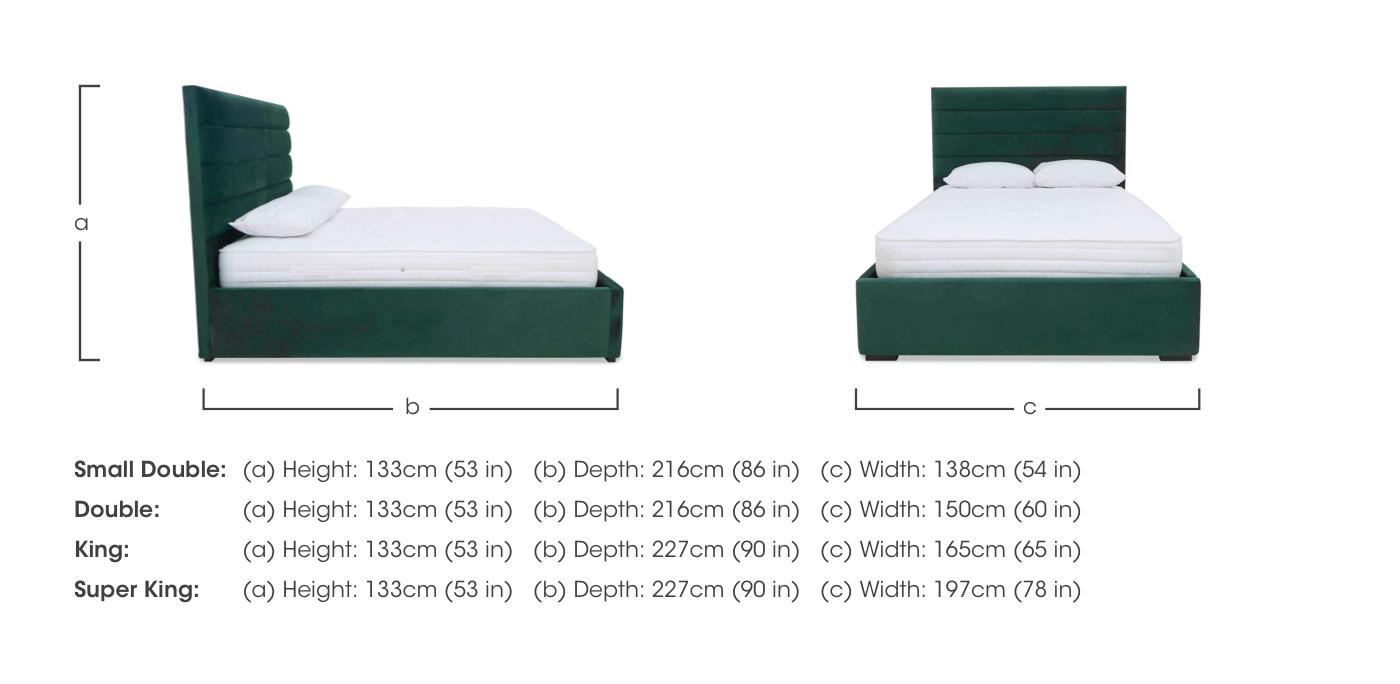 Horizon Electric Ottoman Bed Frame in  on Furniture Village