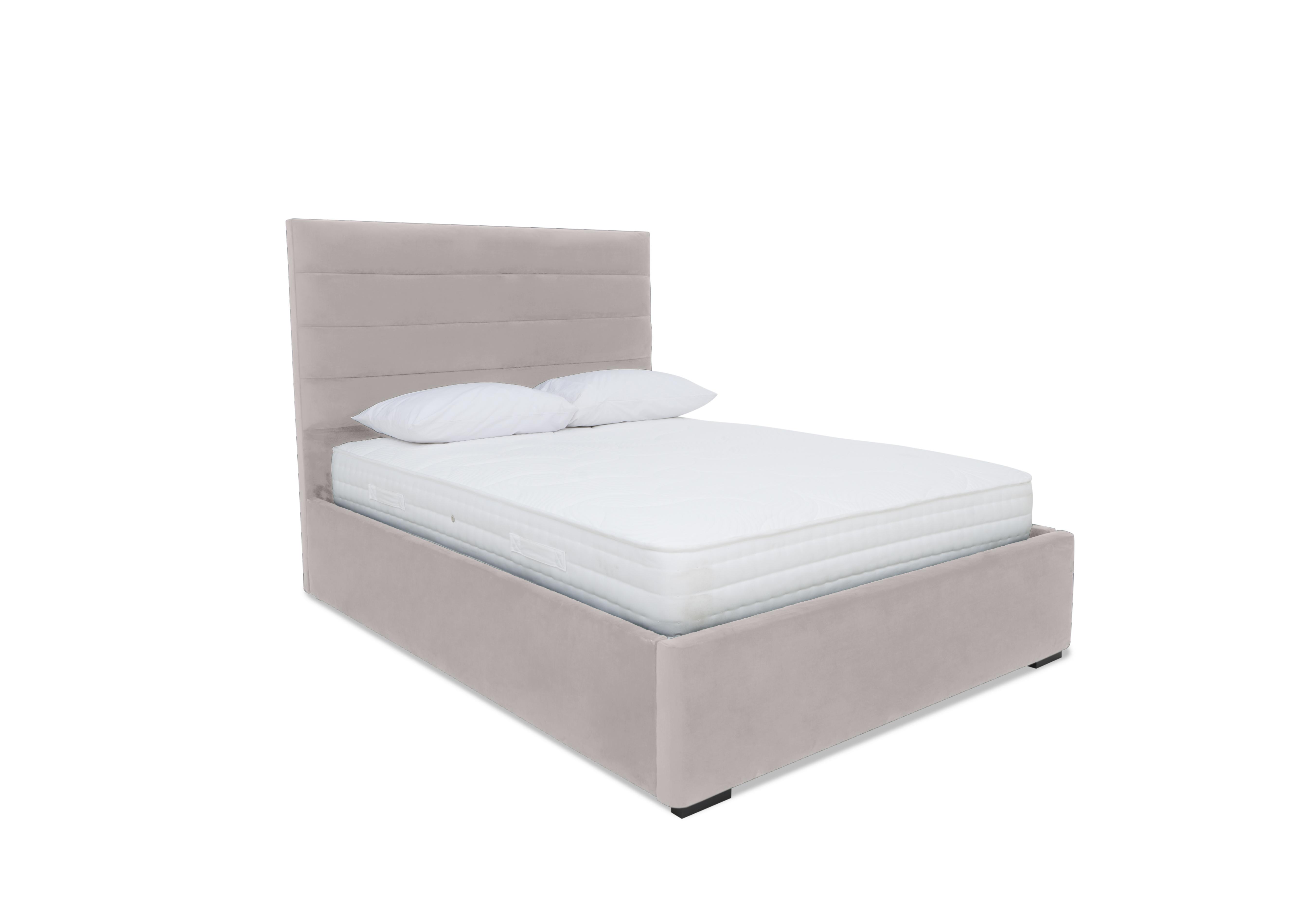 Horizon Electric Ottoman Bed Frame in Plush Argent on Furniture Village