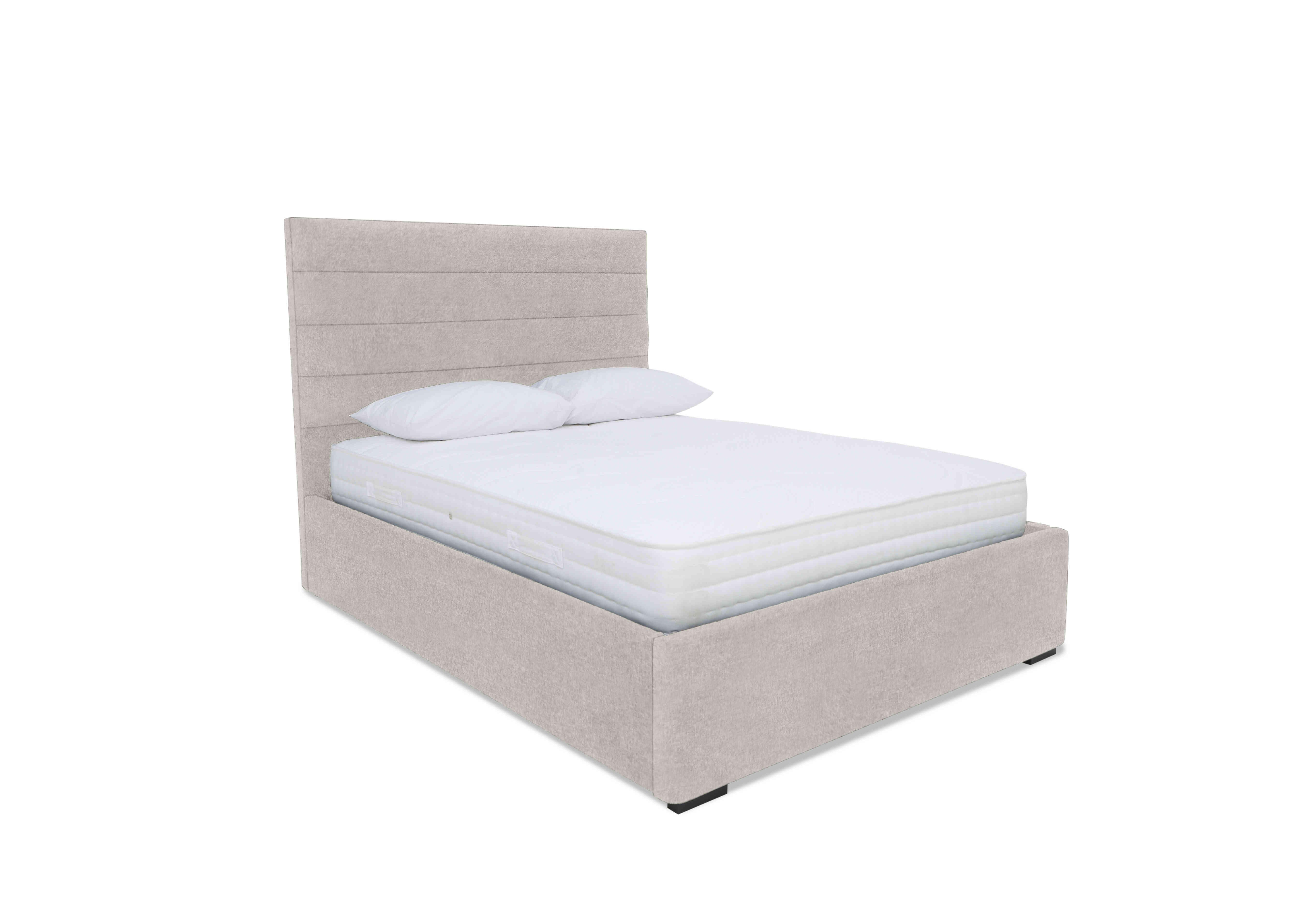 Horizon Electric Ottoman Bed Frame in Venice Silver on Furniture Village
