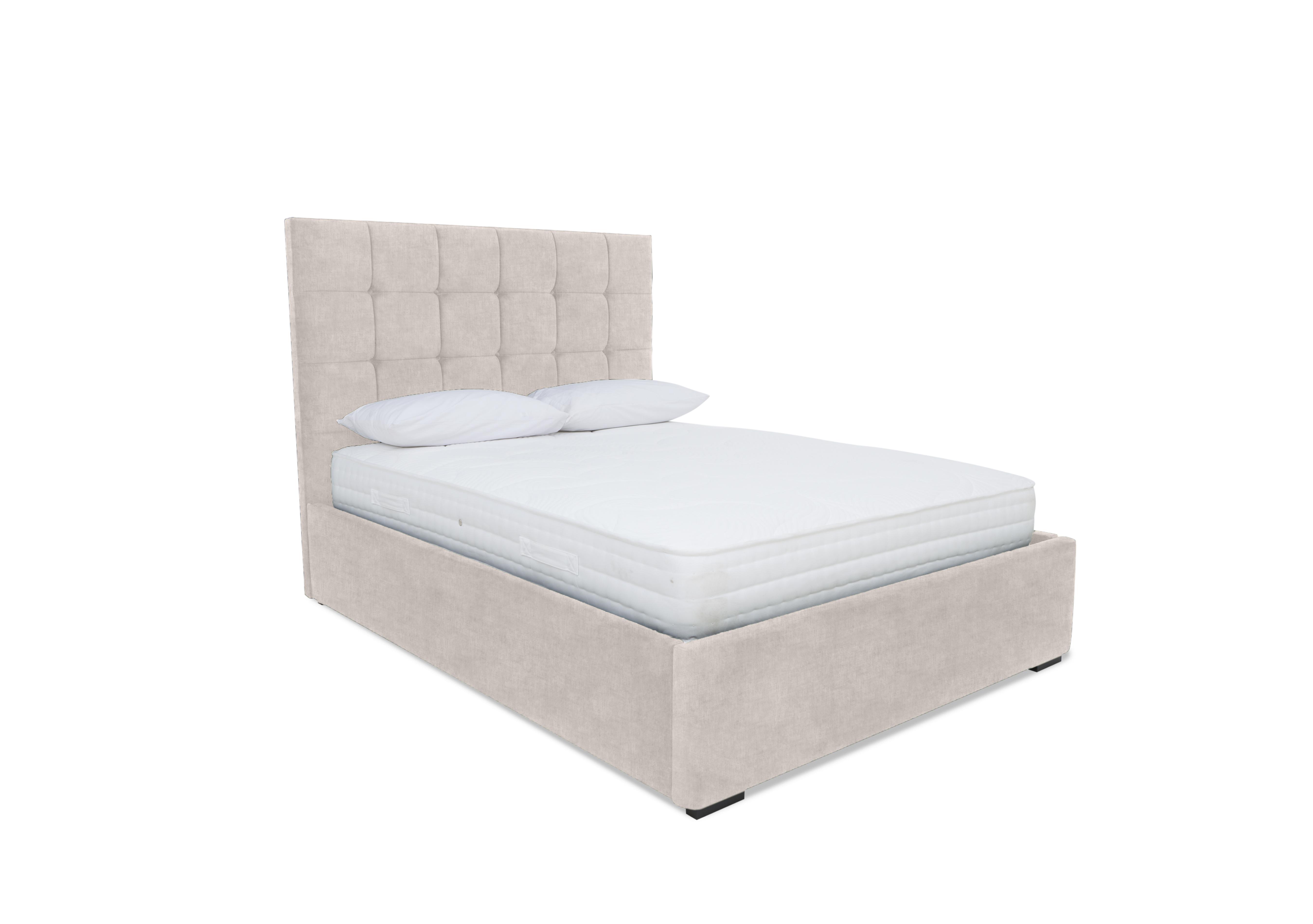 Milne Electric Ottoman Bed Frame in Lace Ivory on Furniture Village