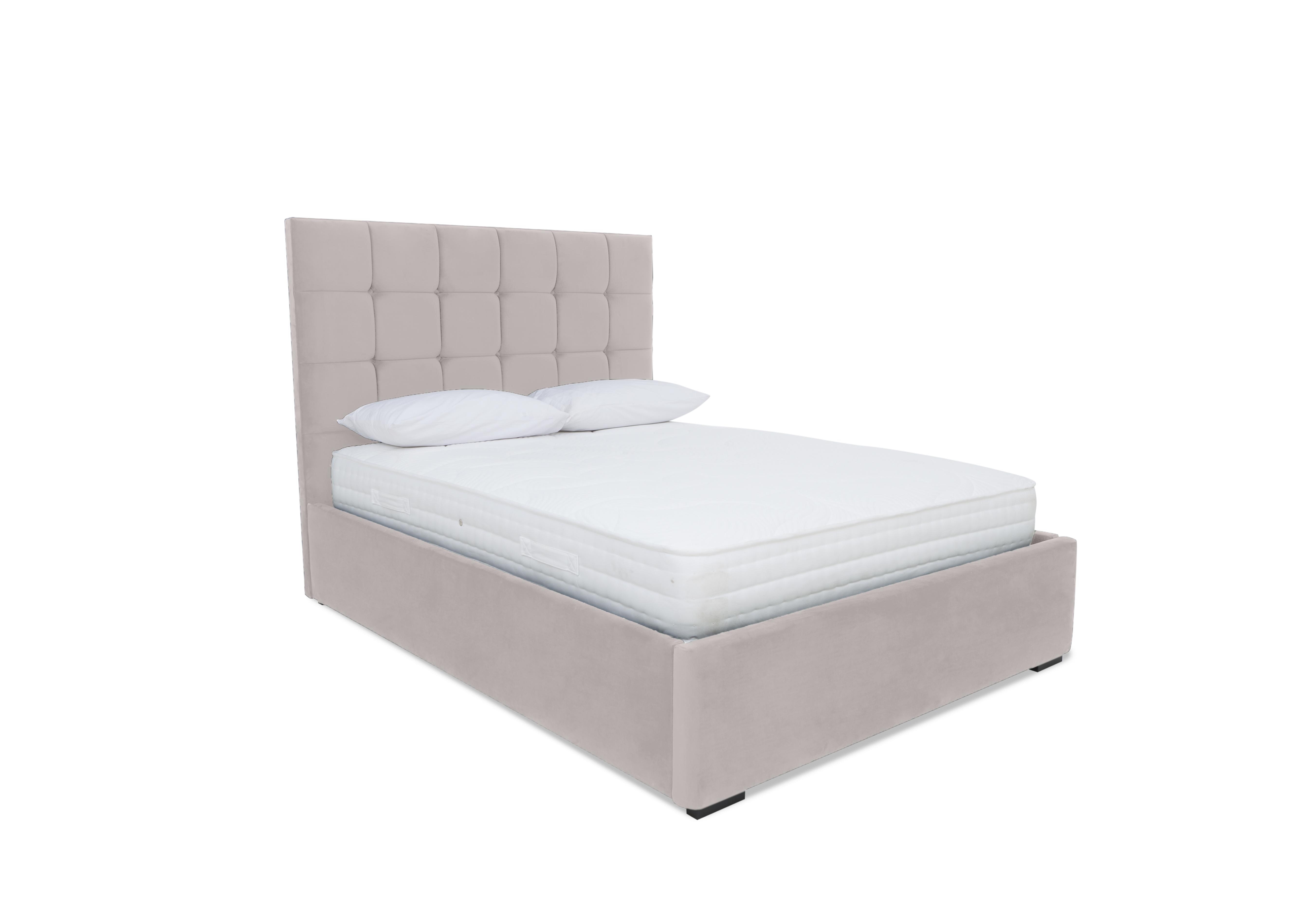 Milne Electric Ottoman Bed Frame in Plush Argent on Furniture Village