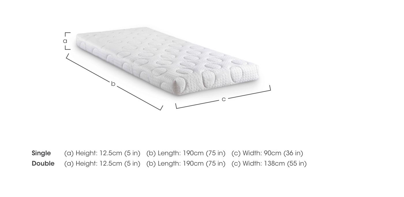 Capsule Reflex Roll-up Mattress in  on Furniture Village
