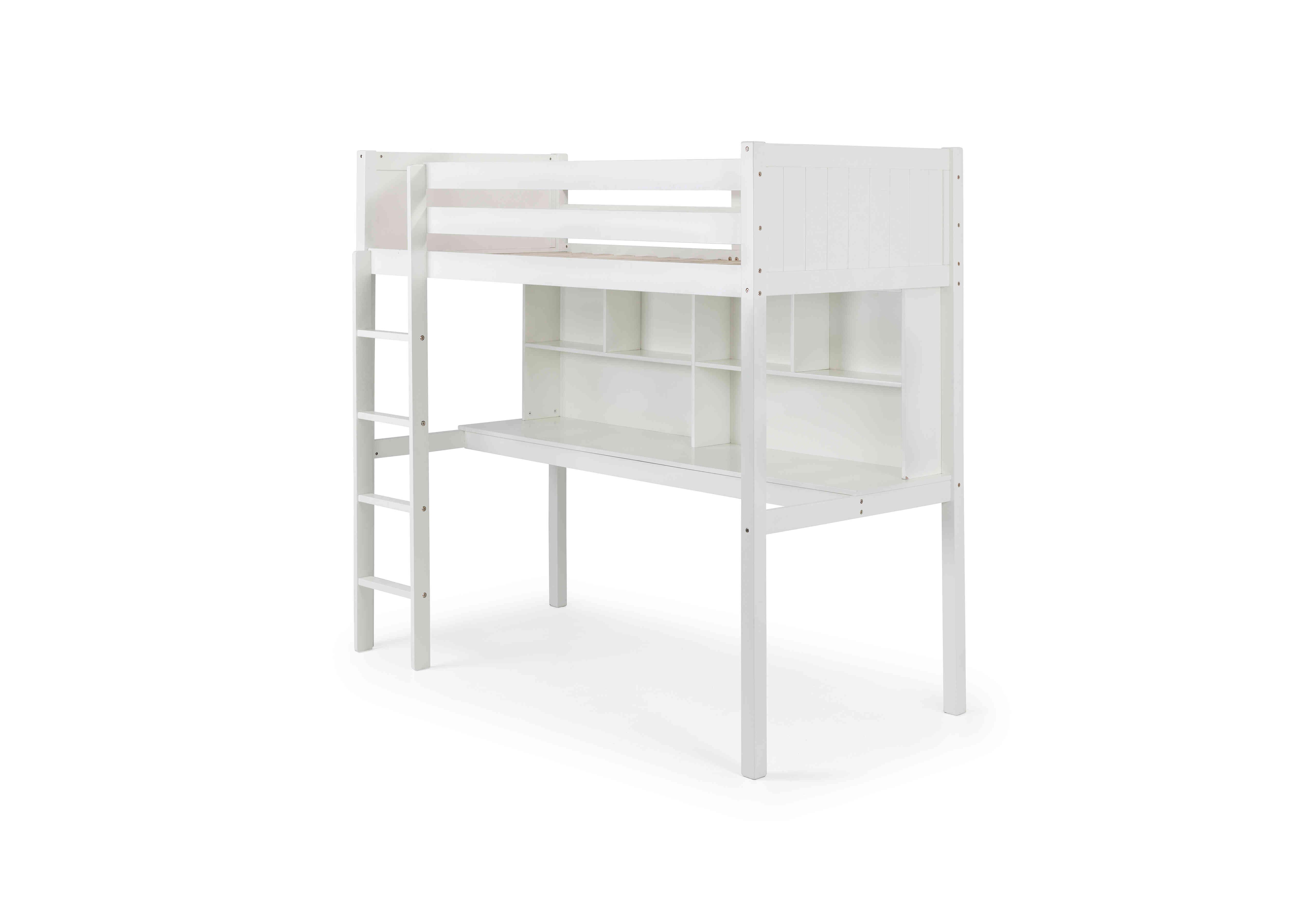 Elin High Sleeper in Surf White on Furniture Village