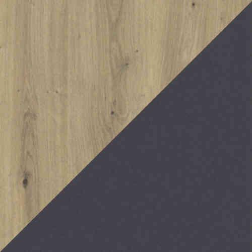 Leon 4 Drawer Chest of Drawers in Ac20w Grey Carc-Art Oak Front on Furniture Village