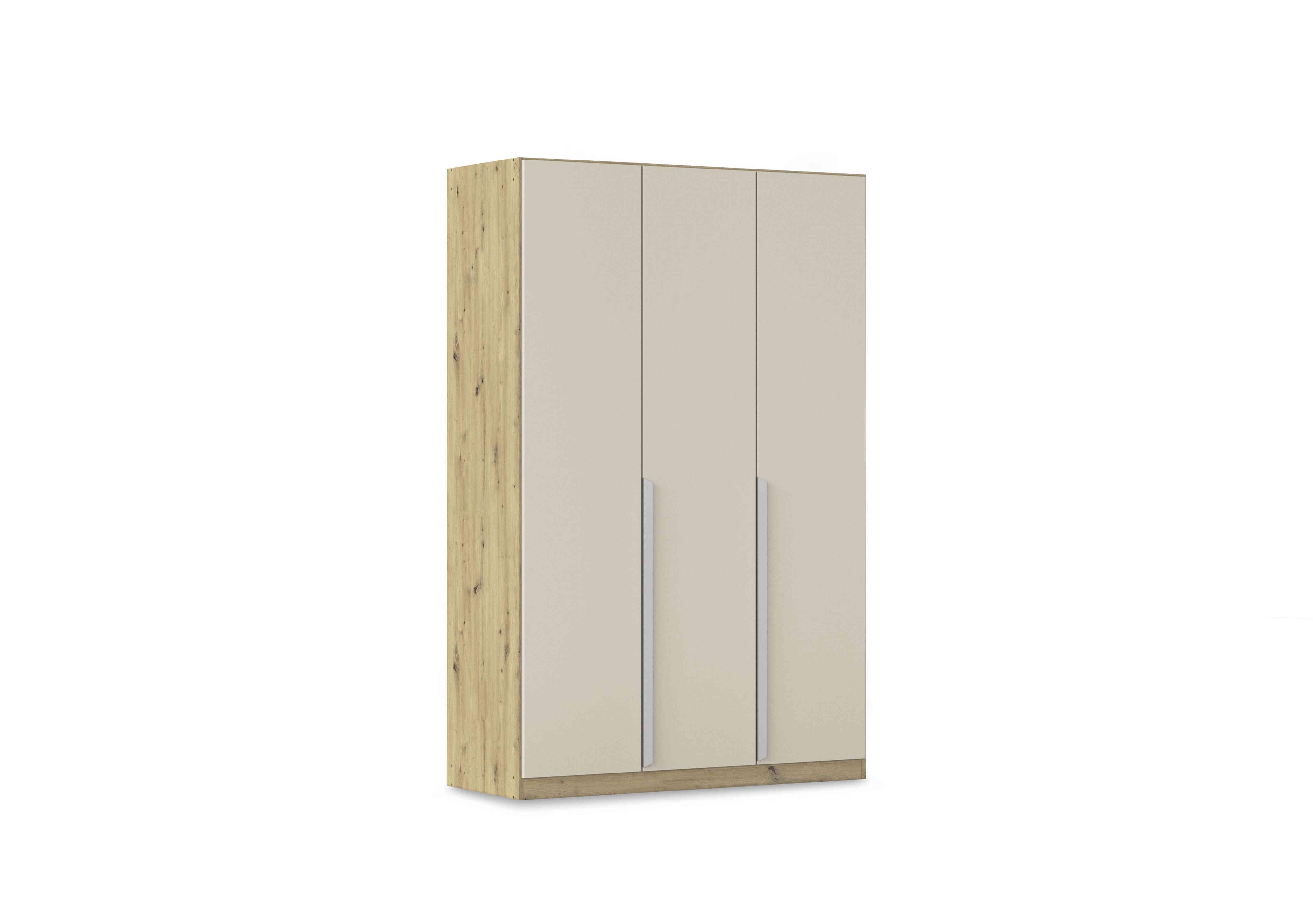 Freja 136cm 3 Door Hinged Decor Wardrobe in Ag737 Champagne on Furniture Village