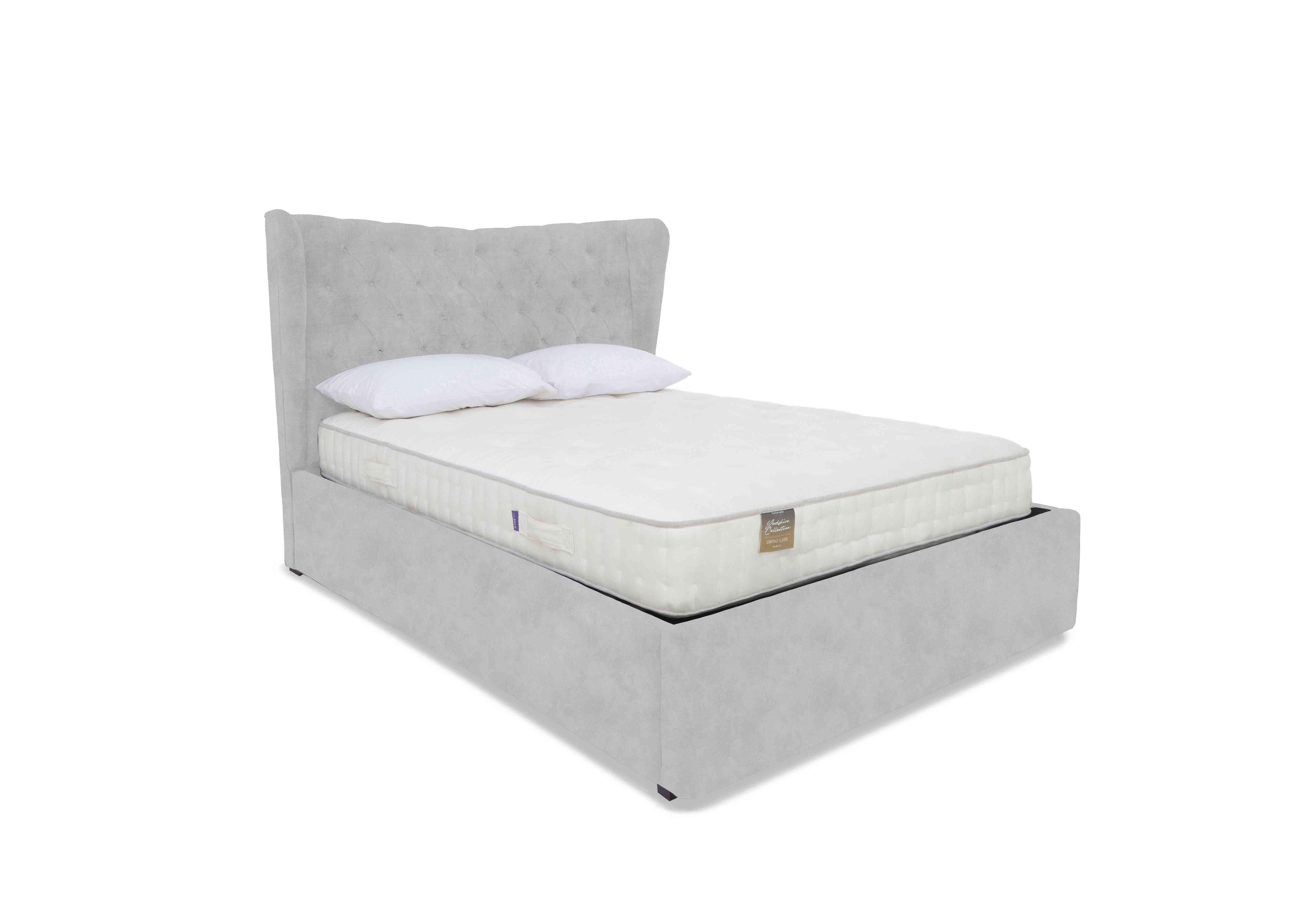 Bauer Electric Ottoman Bed Frame in Lace Dolphin on Furniture Village