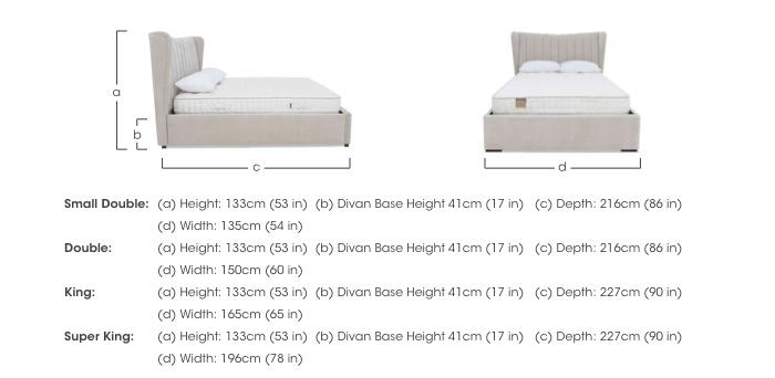 Bourne Electric Ottoman Bed Frame in  on Furniture Village