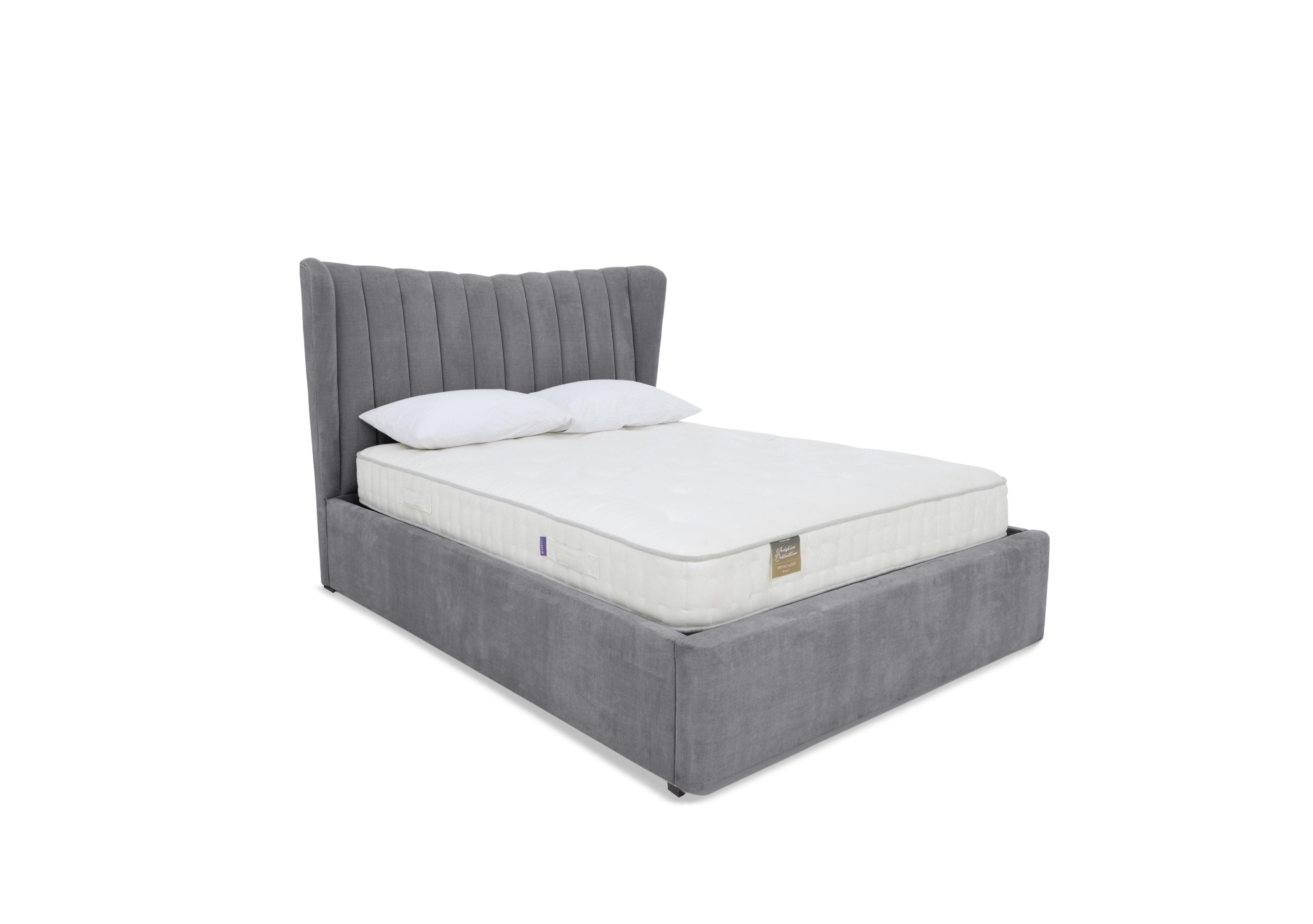 Bourne Electric Ottoman Bed Frame in Aston Steel on Furniture Village