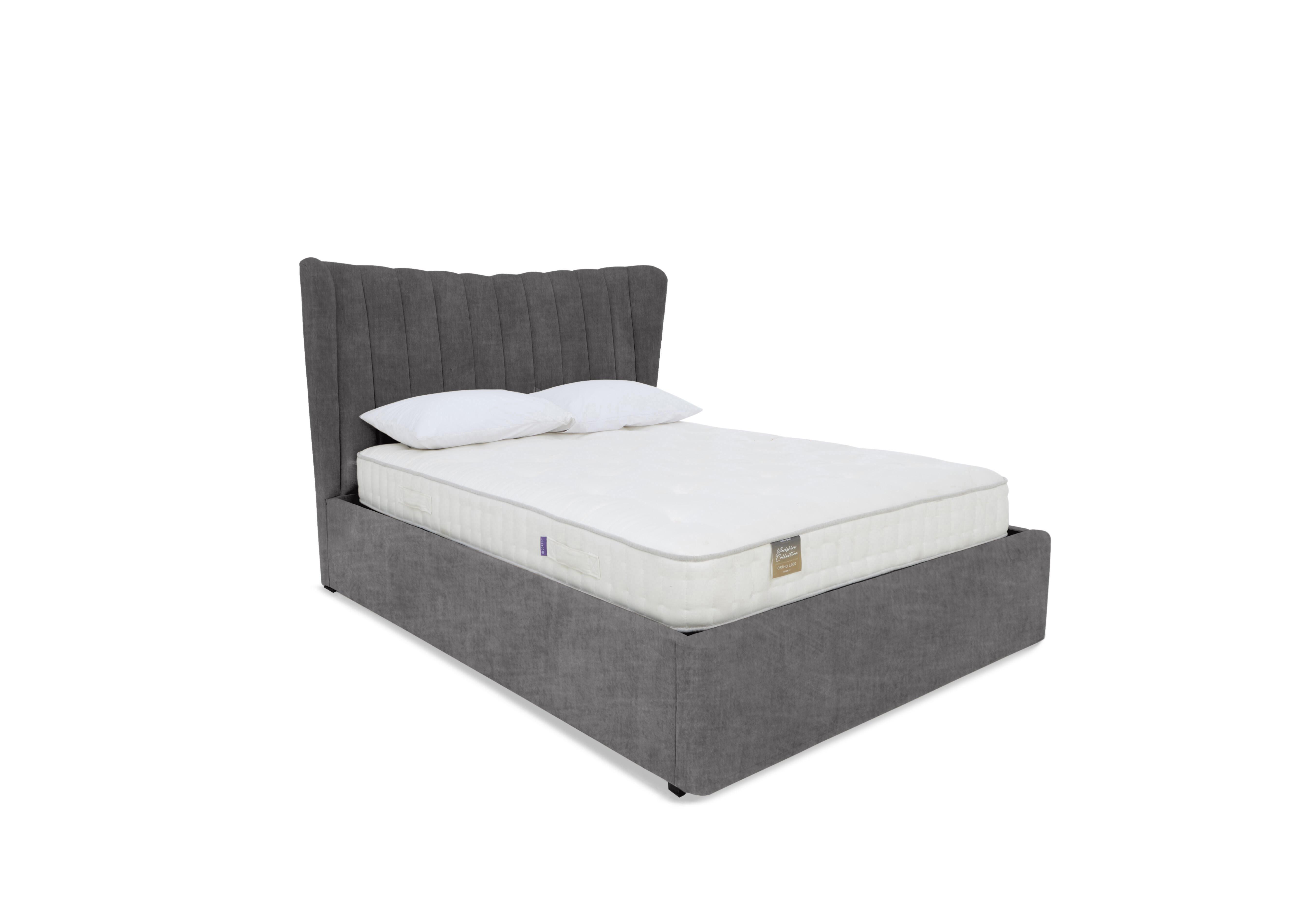 Bourne Electric Ottoman Bed Frame in Lace Domino on Furniture Village