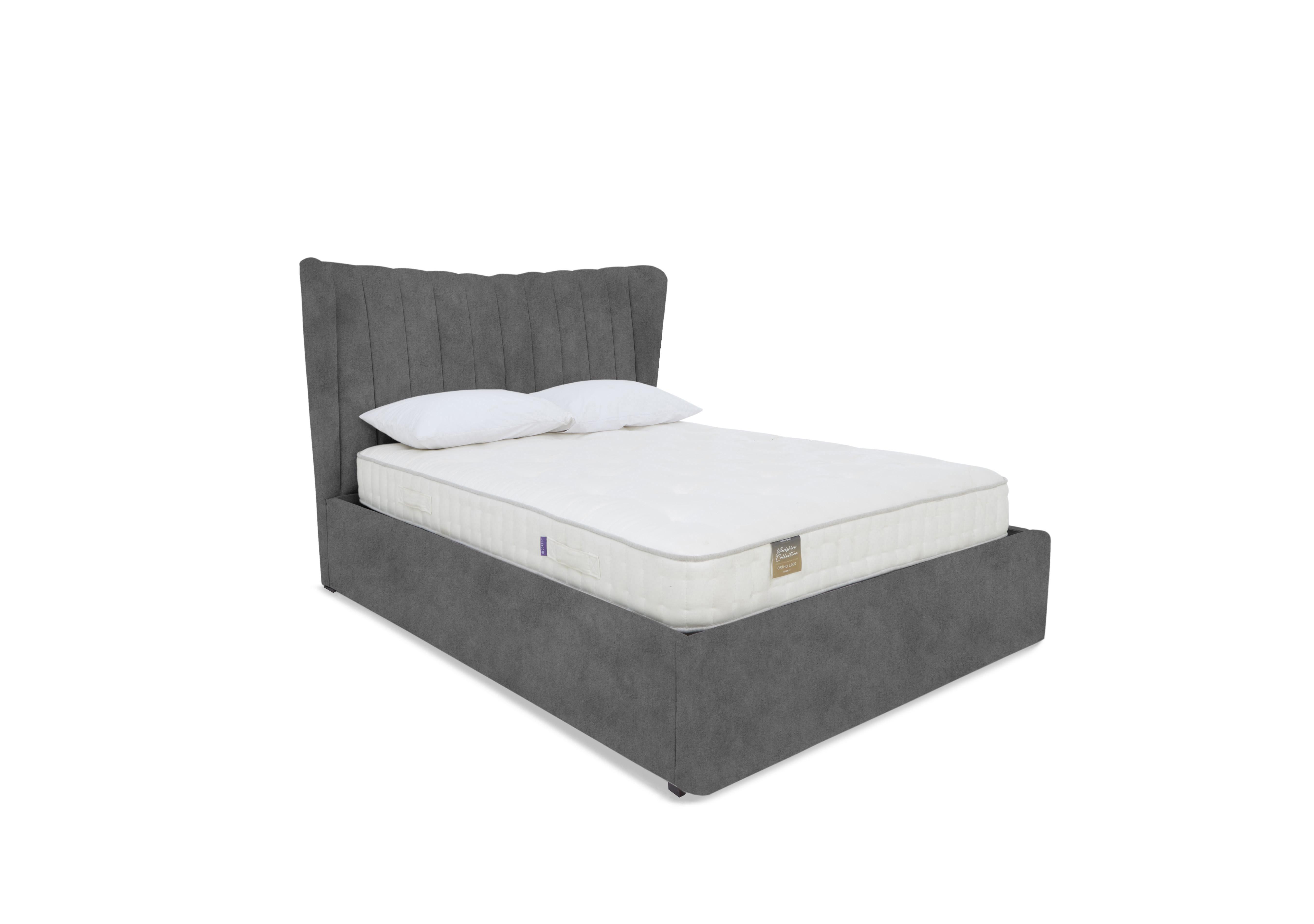 Bourne Electric Ottoman Bed Frame in Lace Domino on Furniture Village