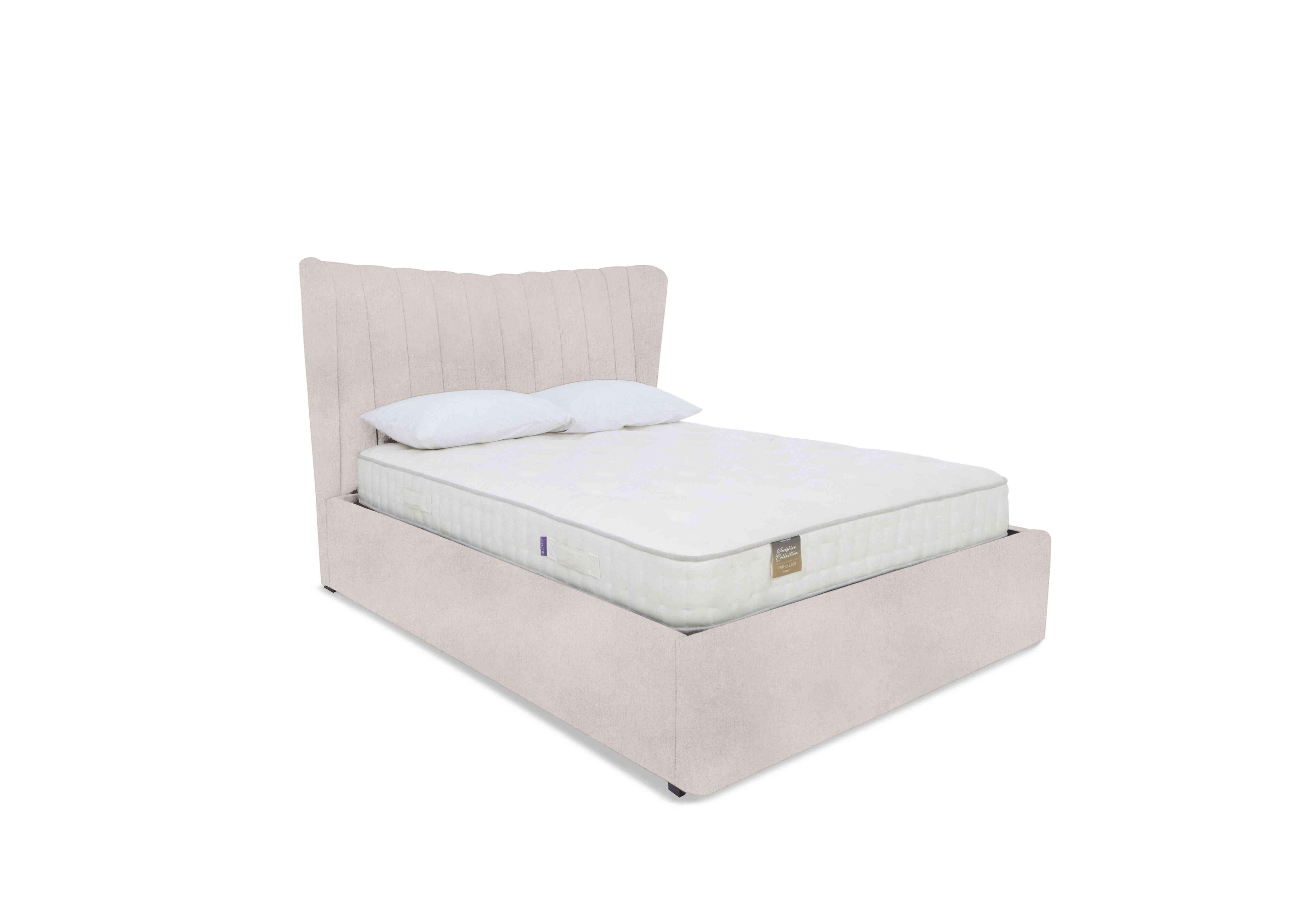 Bourne Electric Ottoman Bed Frame in Plain Opal on Furniture Village