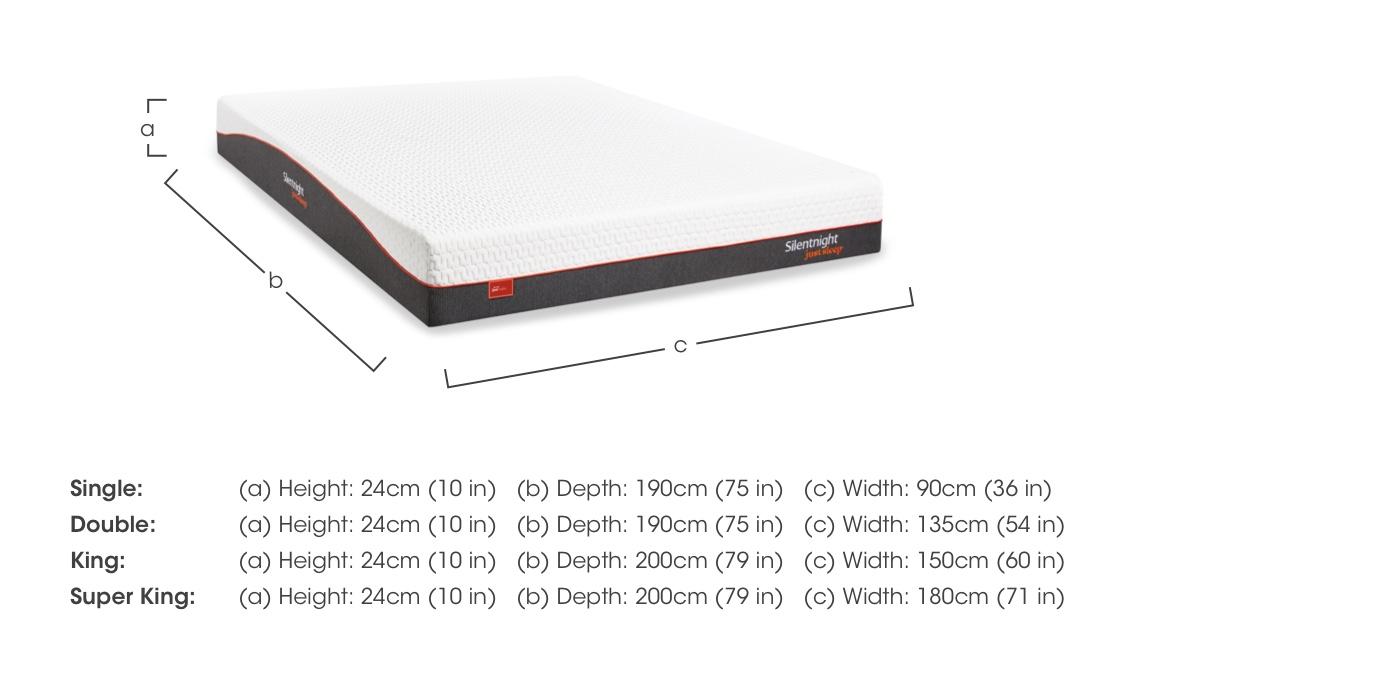 Just Calm Mattress in  on Furniture Village