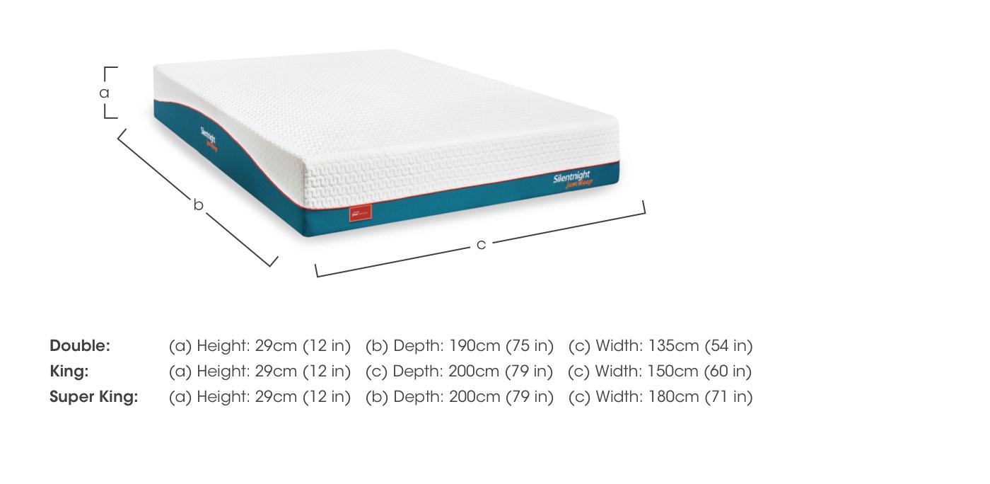 Just Serene Mattress in  on Furniture Village