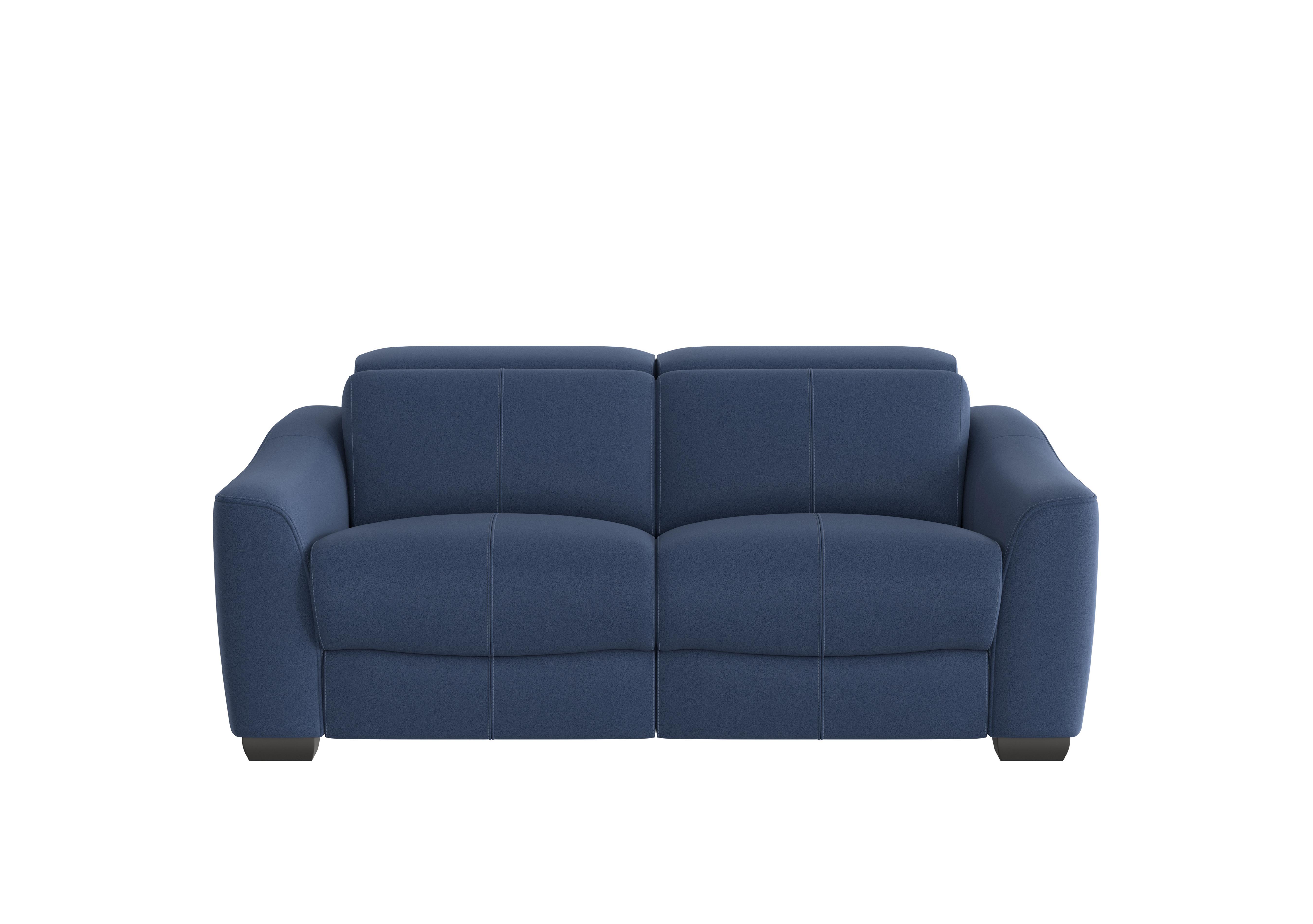 Xavier 2 Seater Fabric Sofa in Bfa-Blj-R10 Blue on Furniture Village