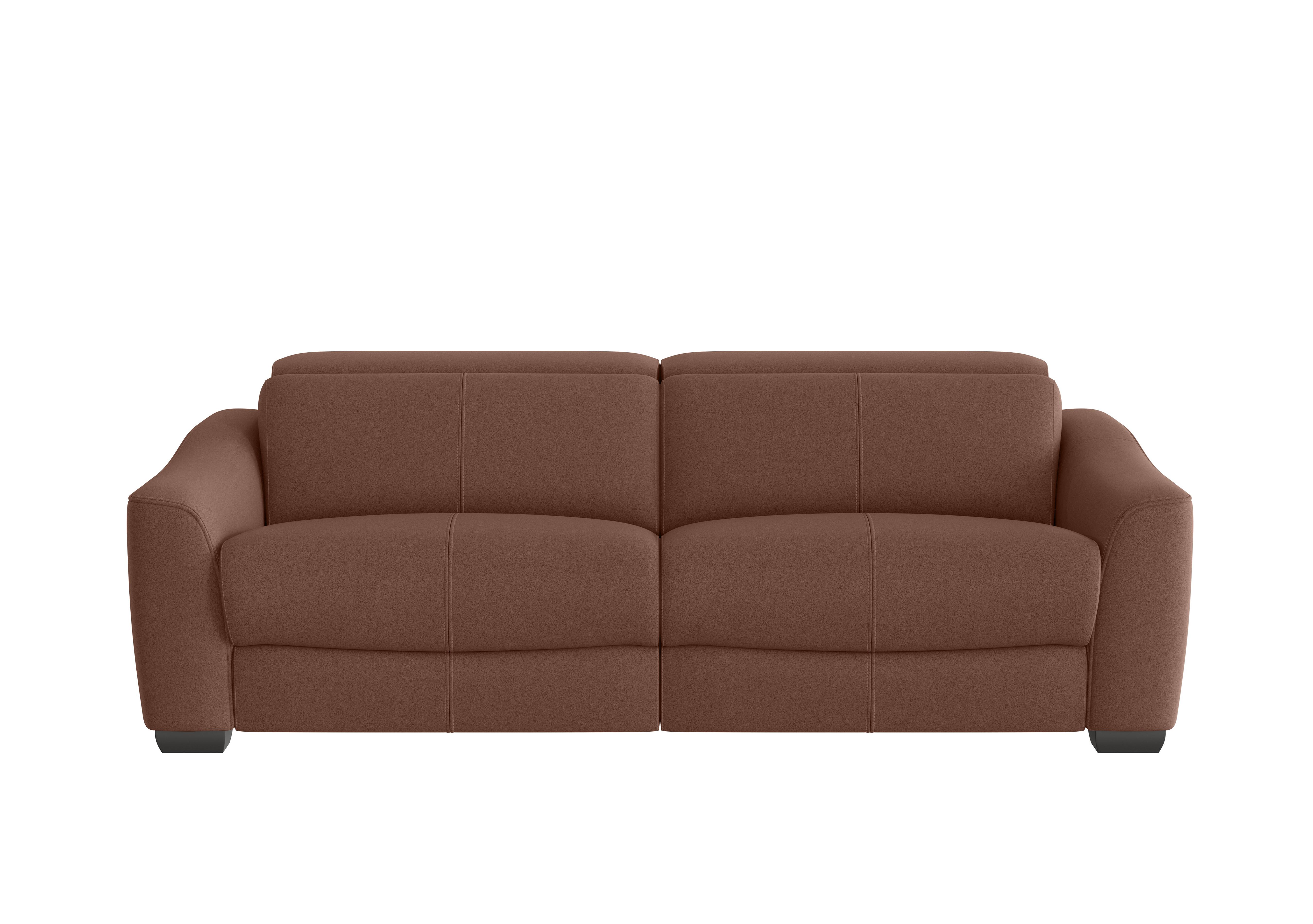 Xavier 3 Seater Fabric Sofa in Bfa-Blj-R05 Dark Taupe on Furniture Village