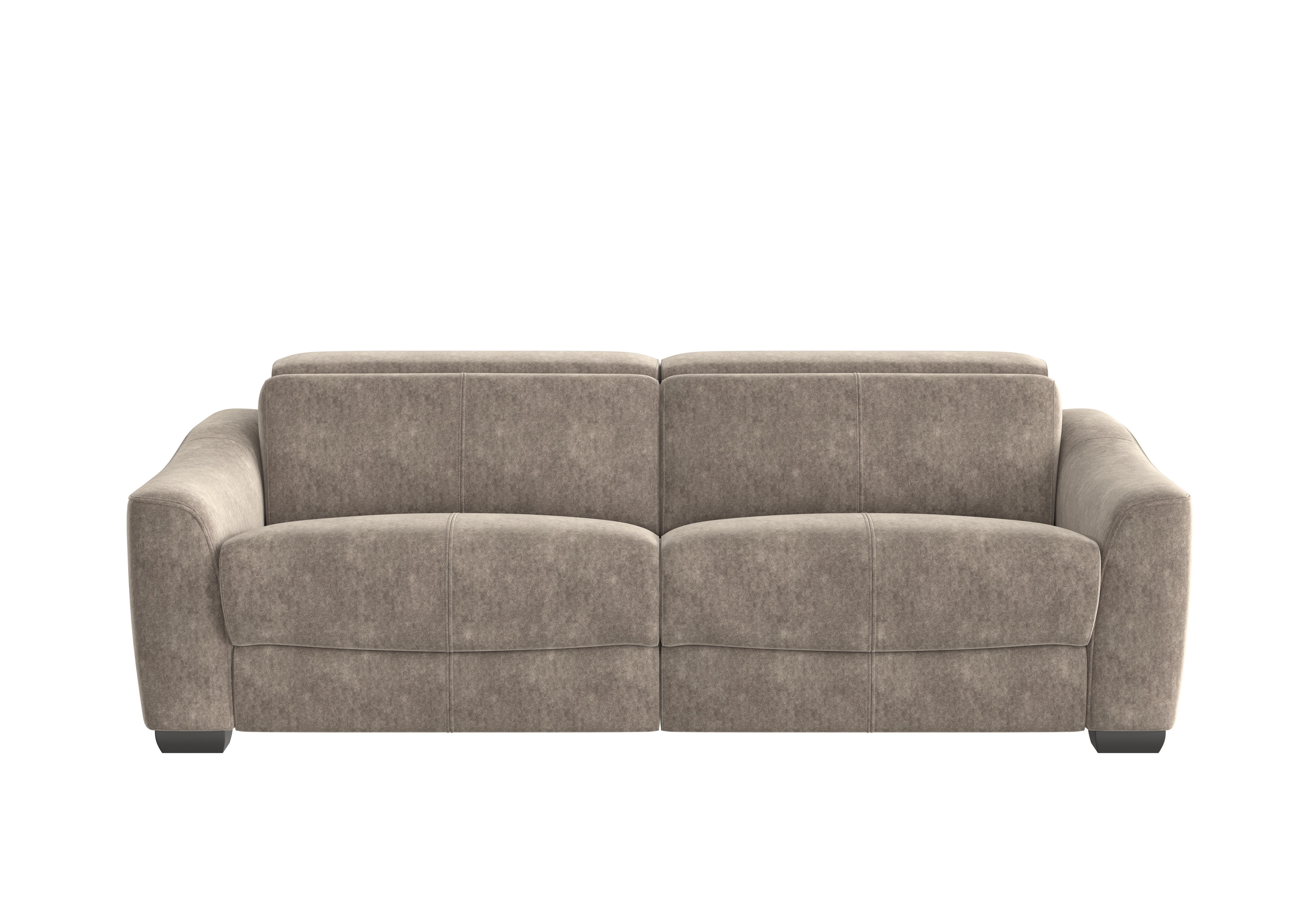 Xavier 3 Seater Fabric Sofa in Bfa-Bnn-R29 Mink on Furniture Village