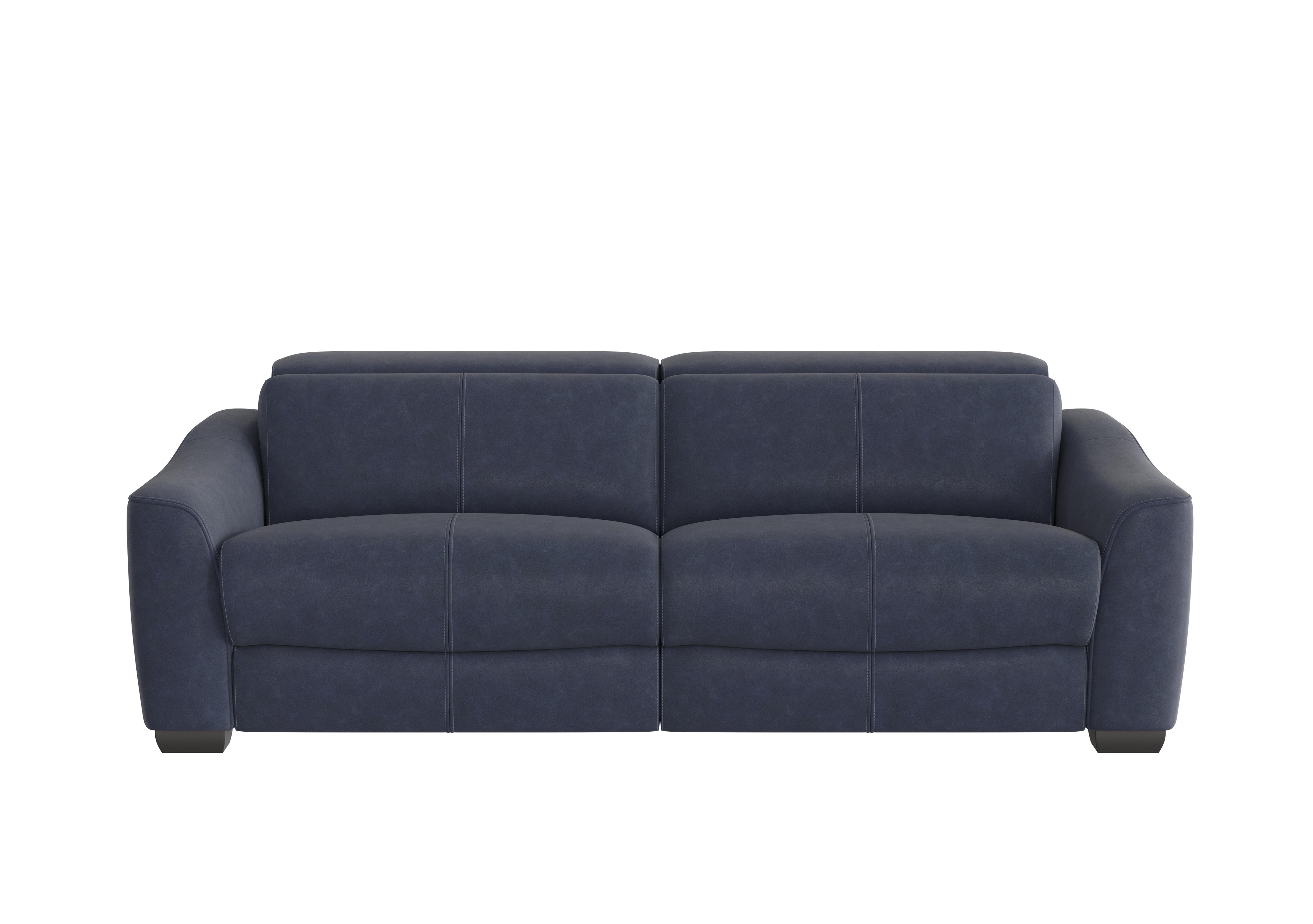 Xavier 3 Seater Fabric Sofa in Bfa-Ori-R23 Blue on Furniture Village