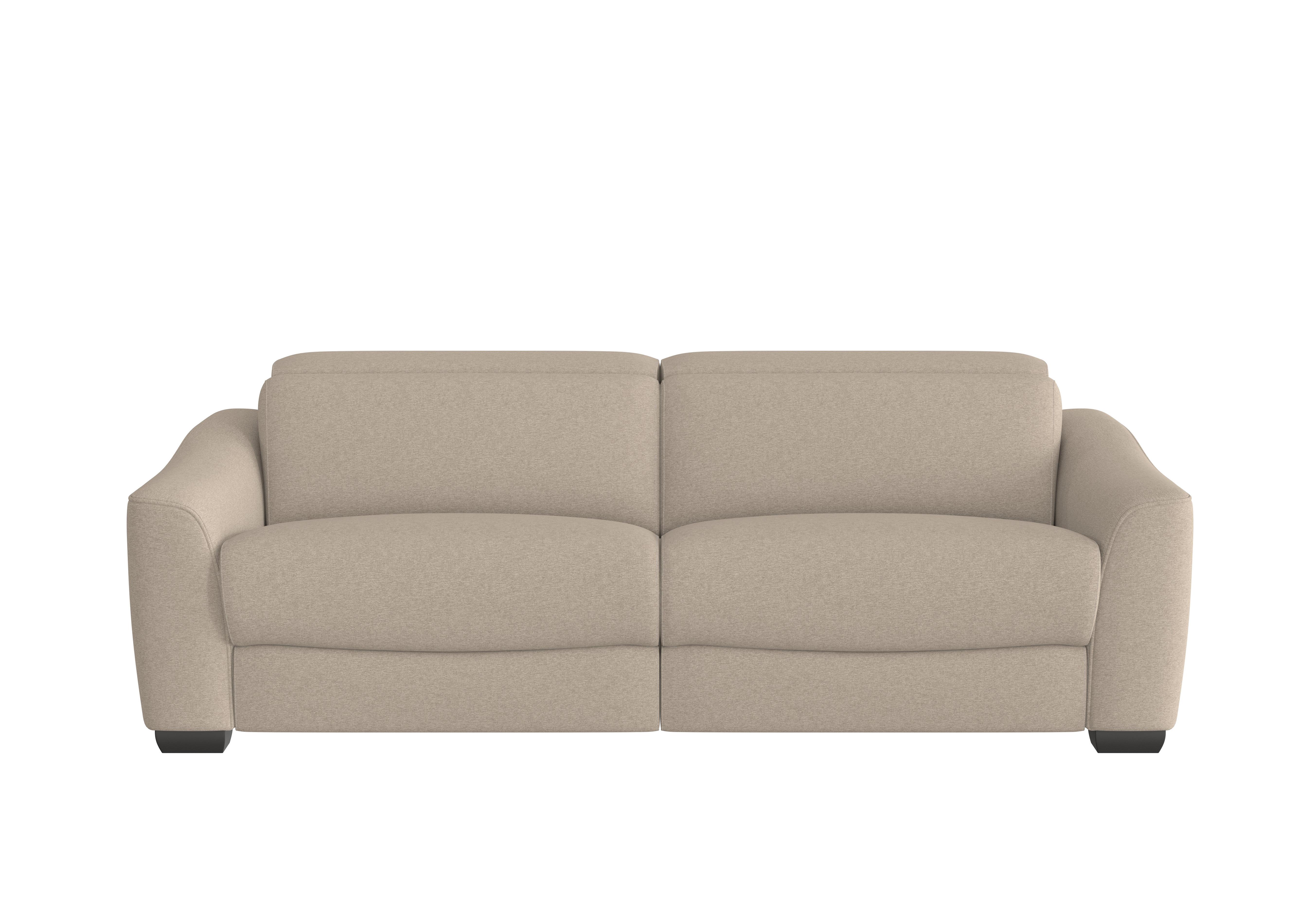 Xavier 3 Seater Fabric Sofa in Fab-Ska-R28 Beige on Furniture Village