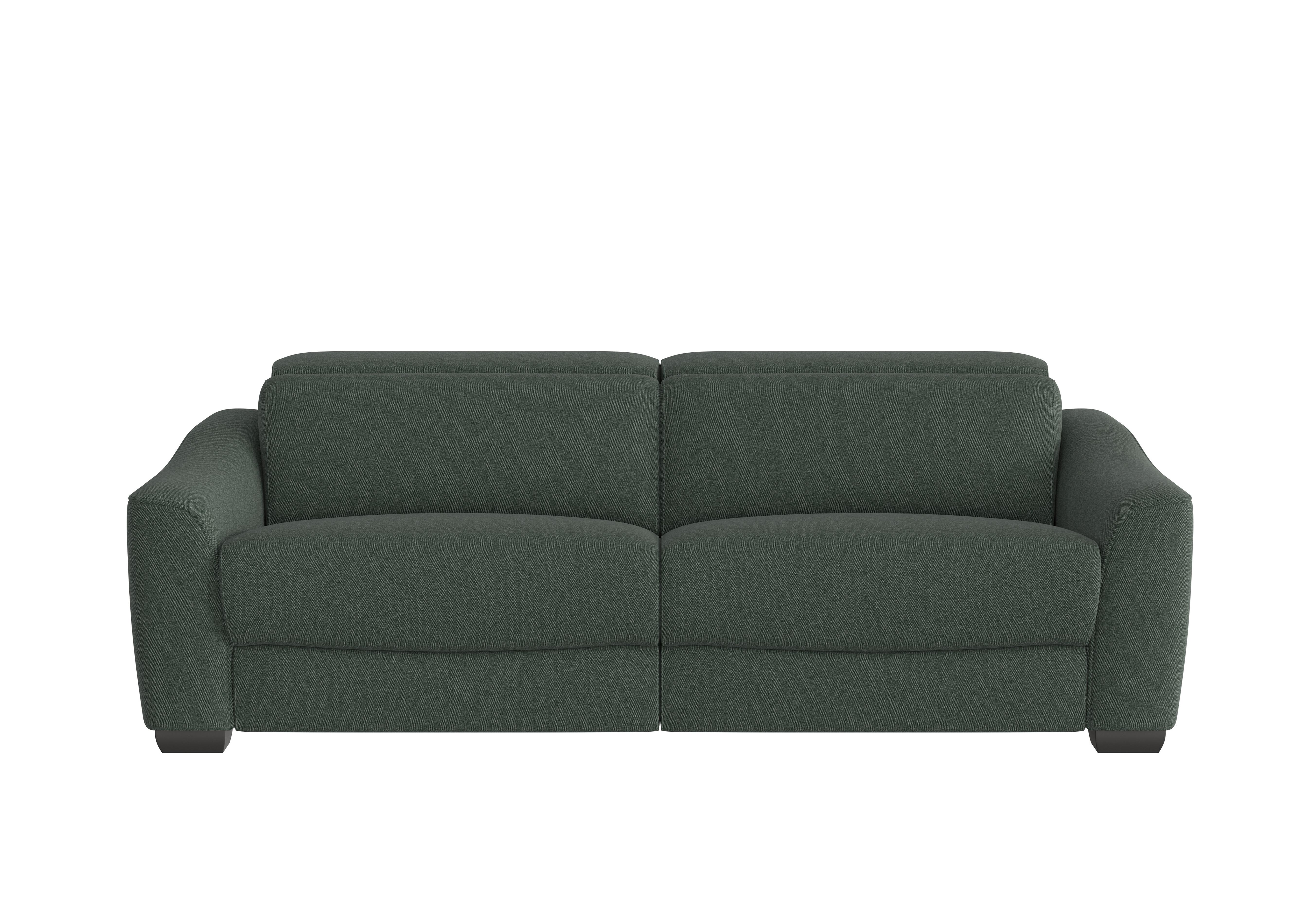 Xavier 3 Seater Fabric Sofa in Fab-Ska-R48 Moss Green on Furniture Village
