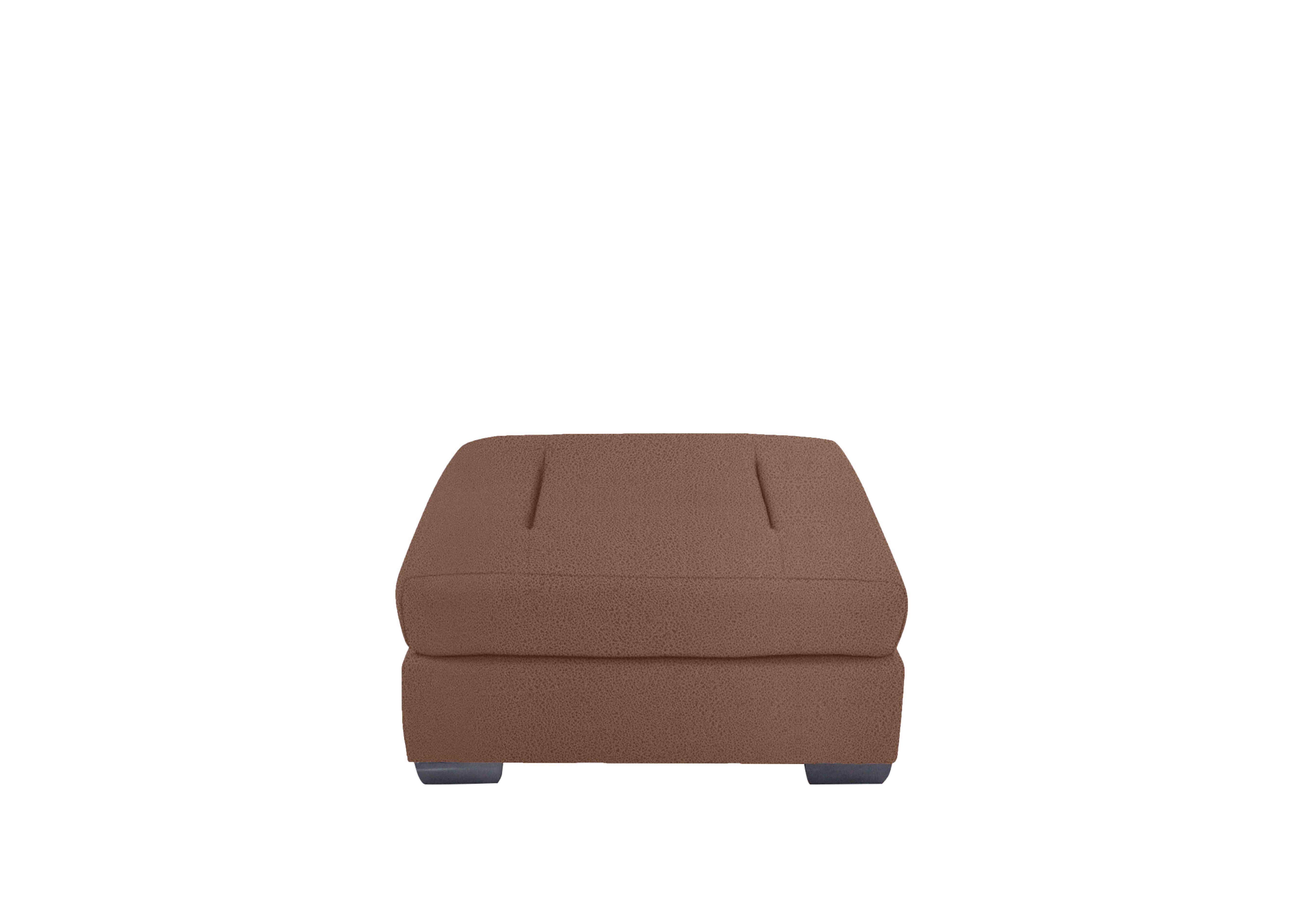 Xavier Fabric Stool in Bfa-Blj-R05 Dark Taupe on Furniture Village