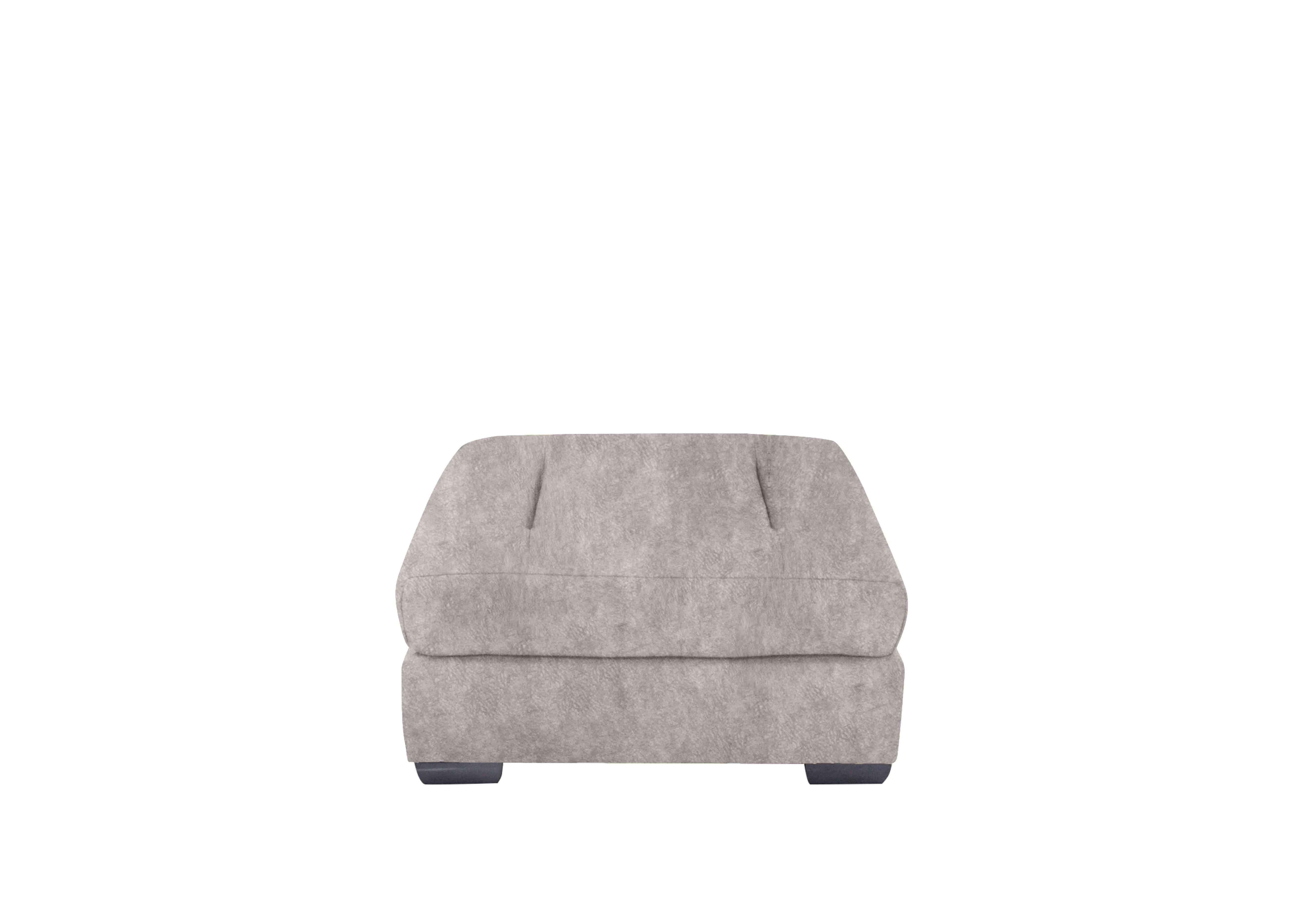 Xavier Fabric Stool in Bfa-Bnn-R28 Grey on Furniture Village