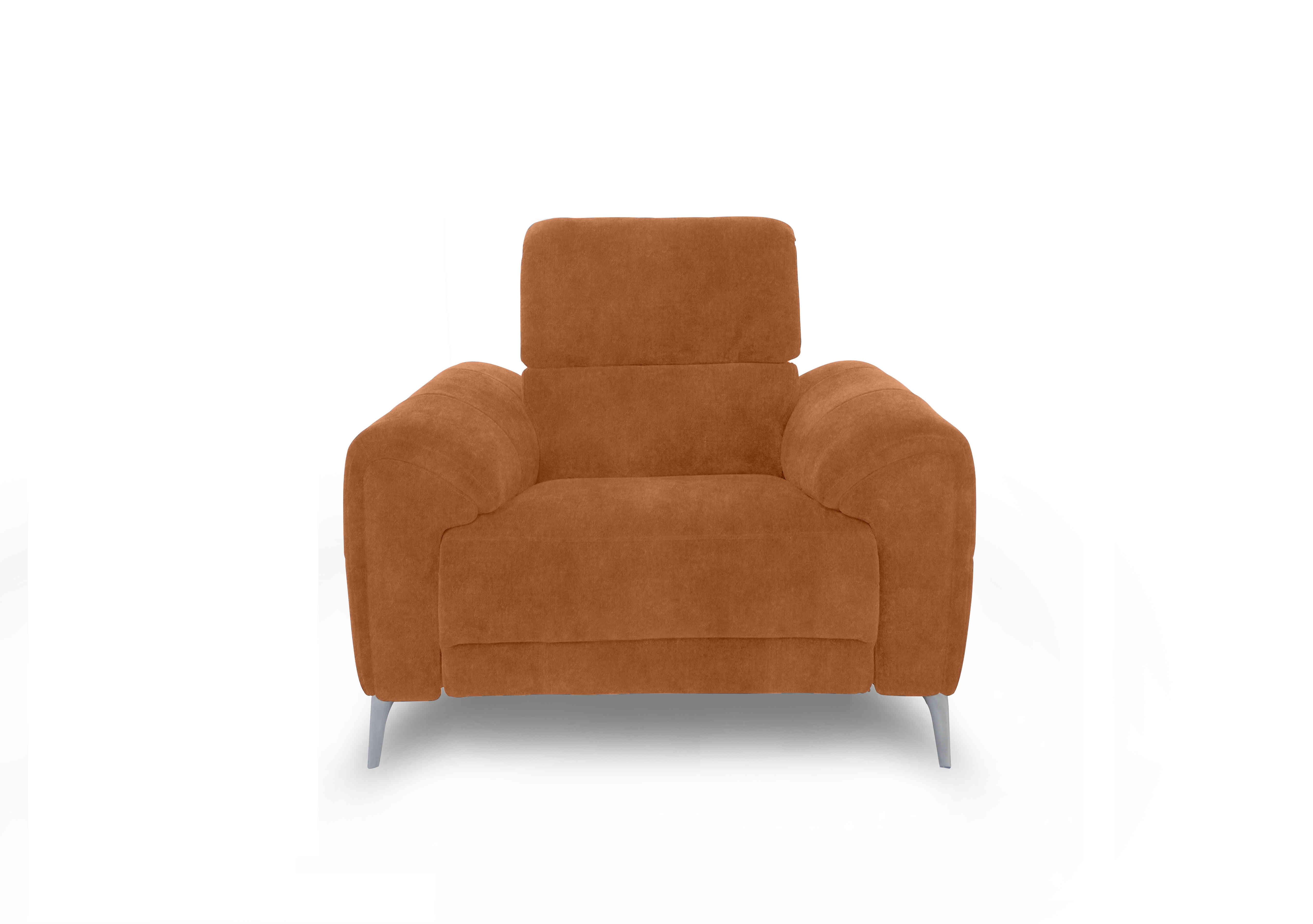 Vino Fabric Chair in 43509 Pumpkin on Furniture Village