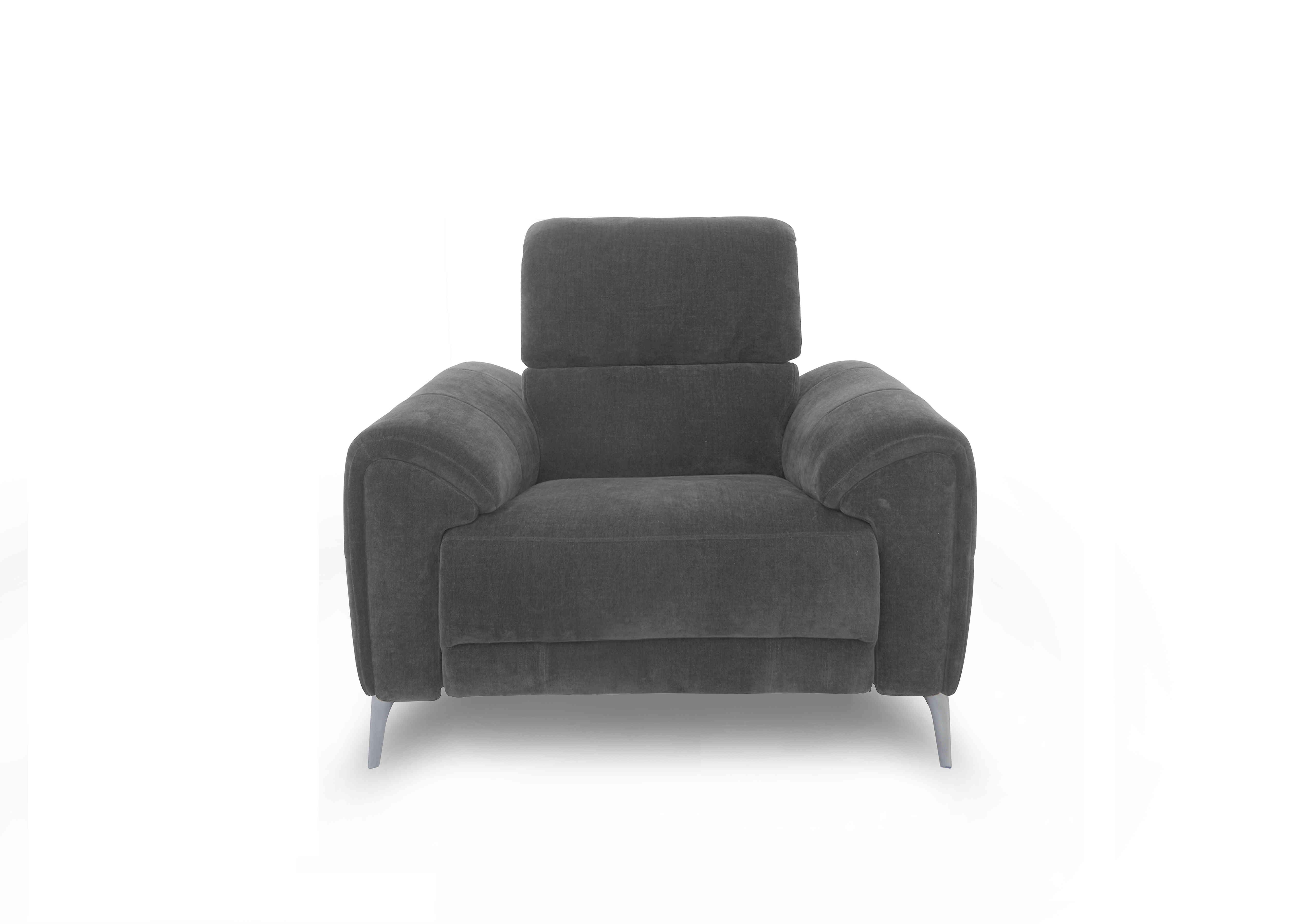 Vino Fabric Chair in 58003 Charcoal on Furniture Village