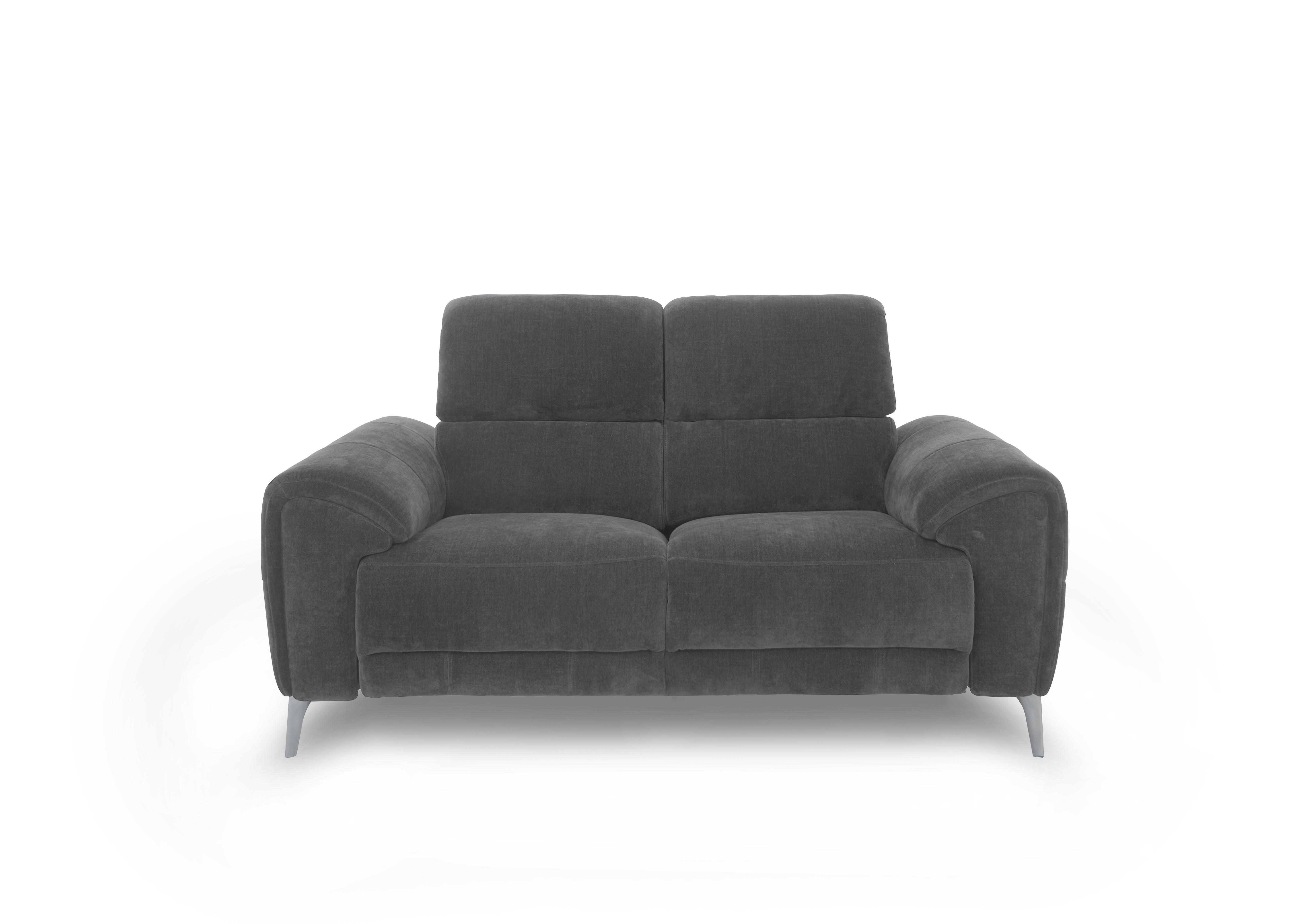 Vino Fabric 2 Seater Sofa in 58003 Charcoal on Furniture Village