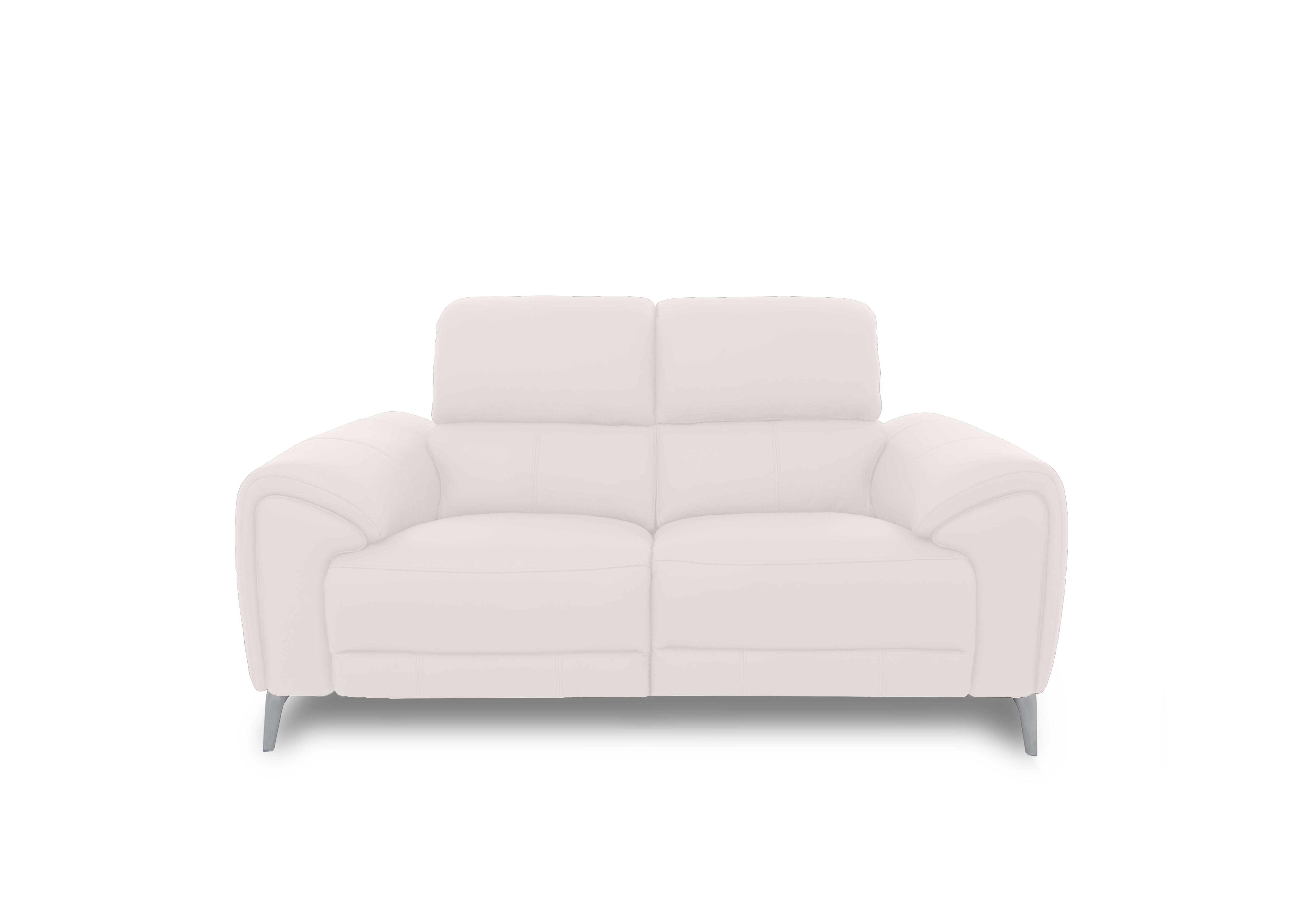 Vino Leather 2 Seater Sofa in Cat-40/13 Cotton on Furniture Village