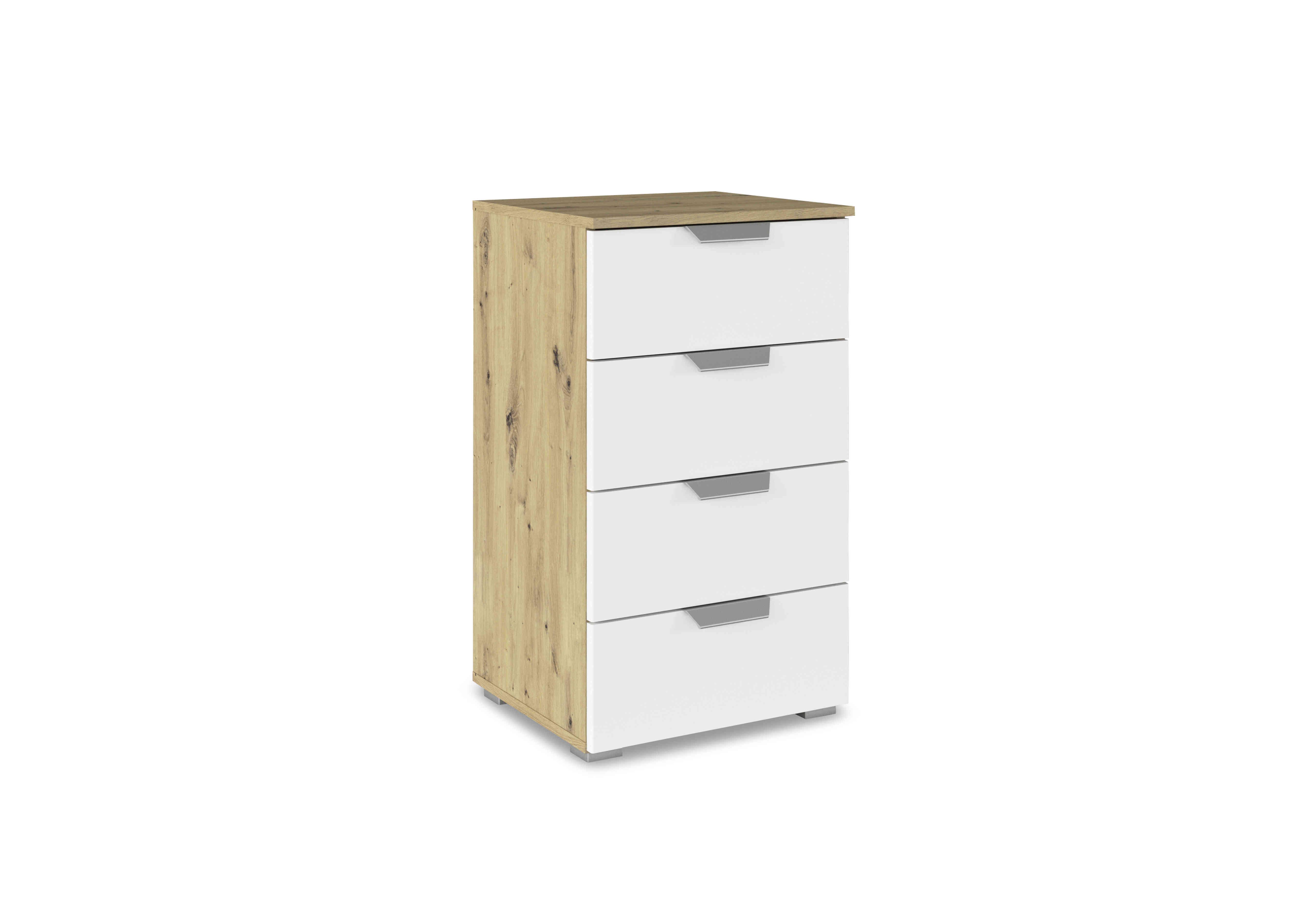 Freja 4 Drawer Decor Chest of Drawers in Ad61l Alpine White on Furniture Village