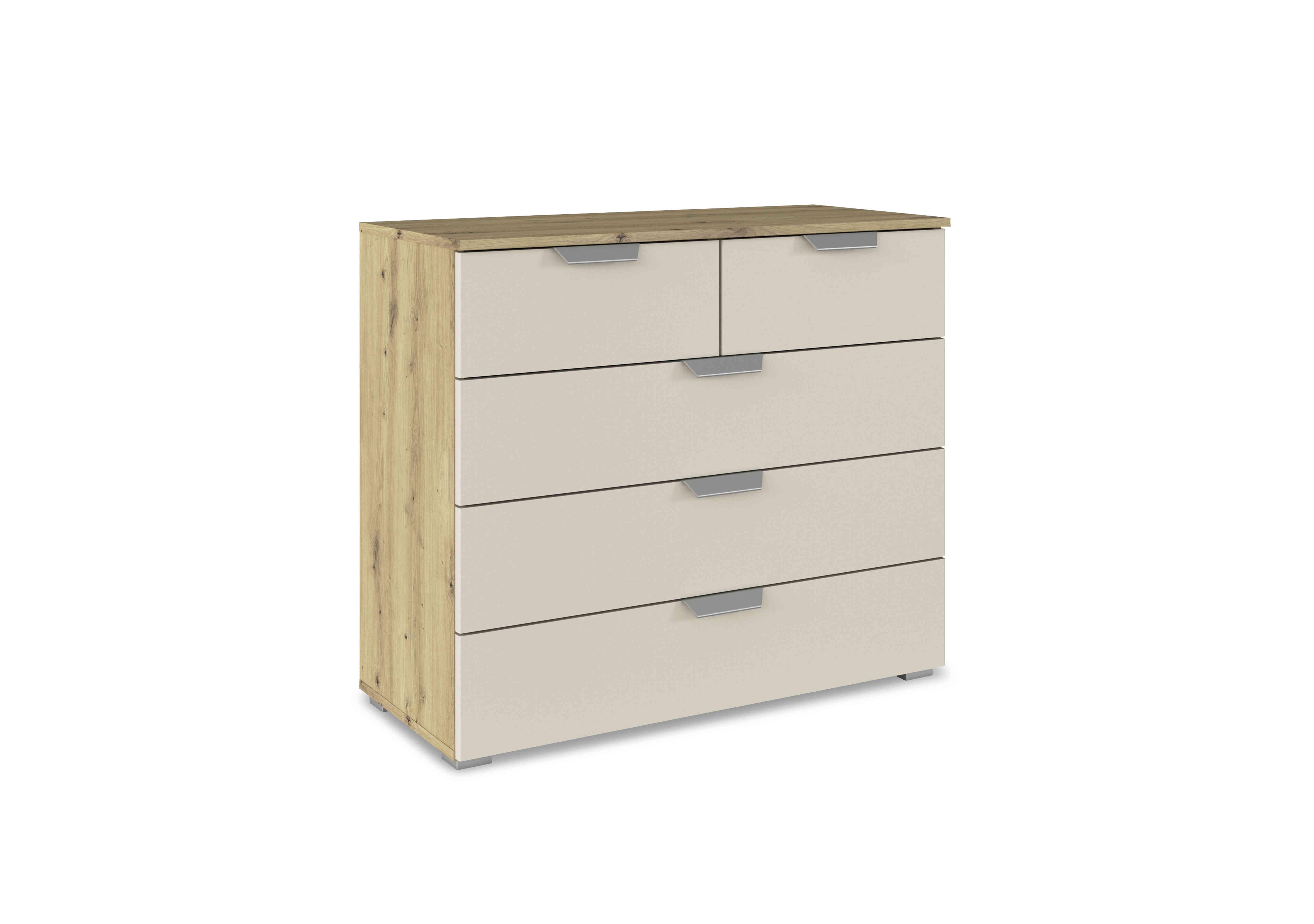 Freja 2+3 Decor Chest of Drawers in Aa63l Champagne on Furniture Village