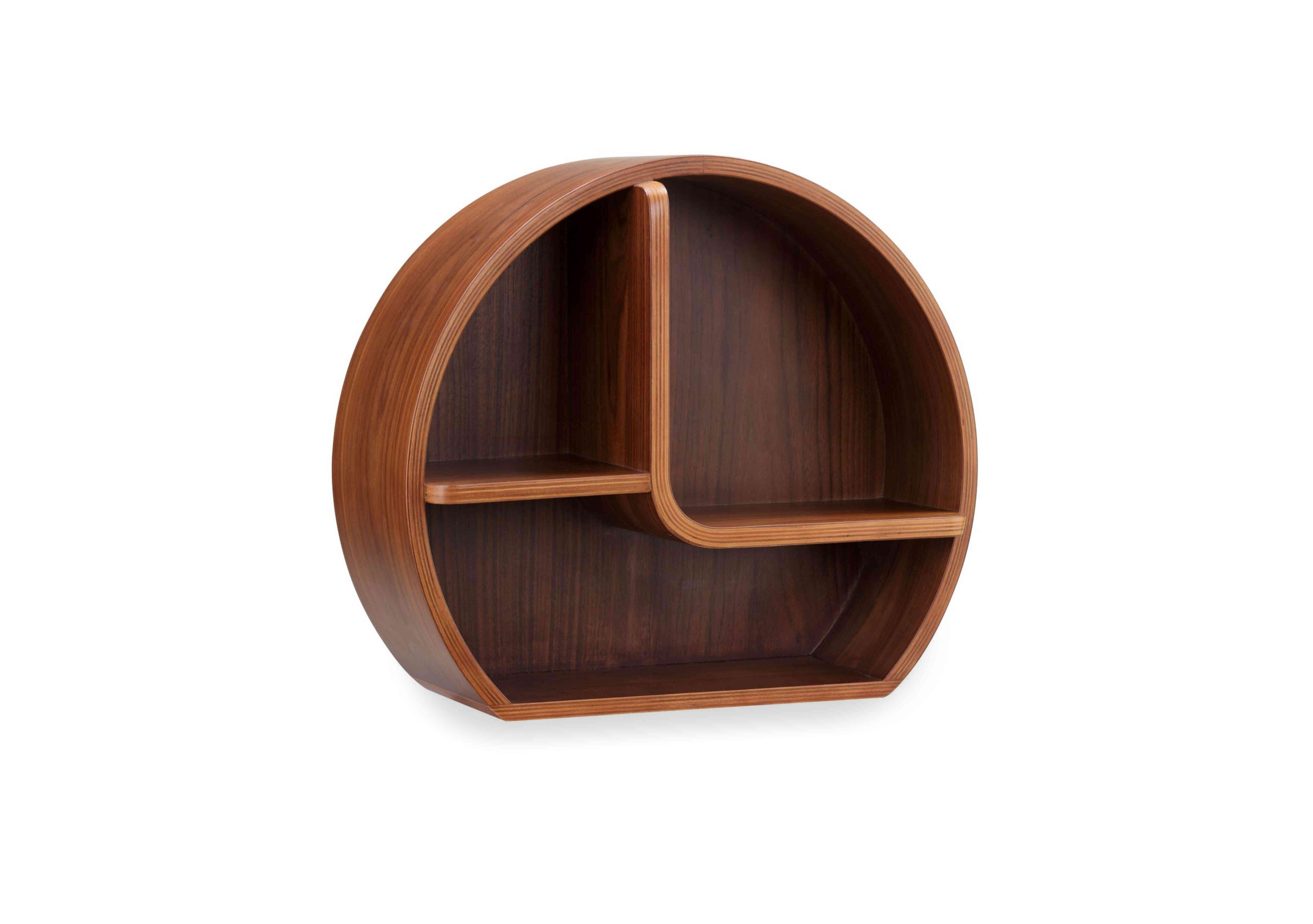 Wren Wall Shelf in Walnut on Furniture Village