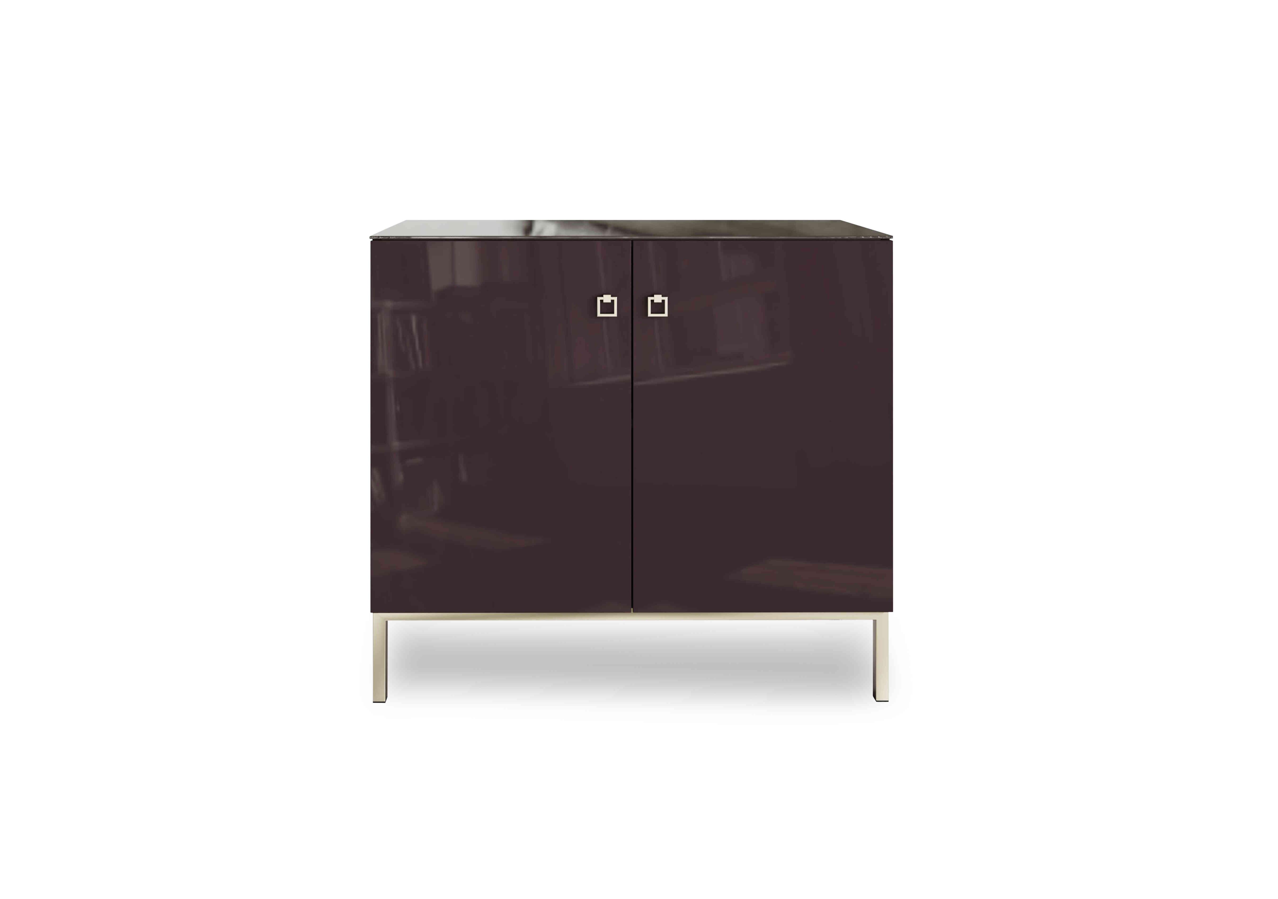 Lana 2 Door Sideboard in Midnight Purple on Furniture Village