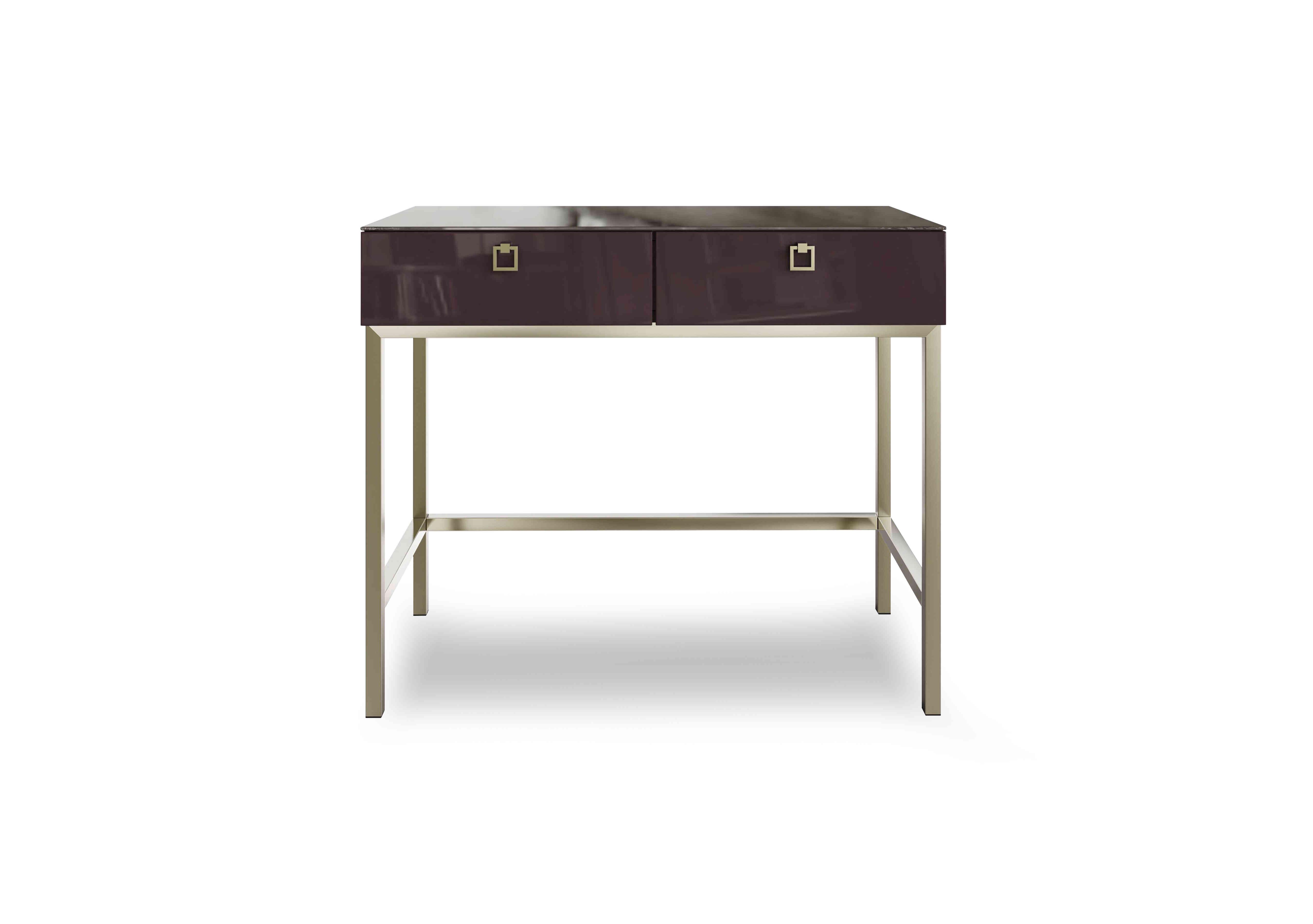 Lana Console Table in Midnight Purple on Furniture Village