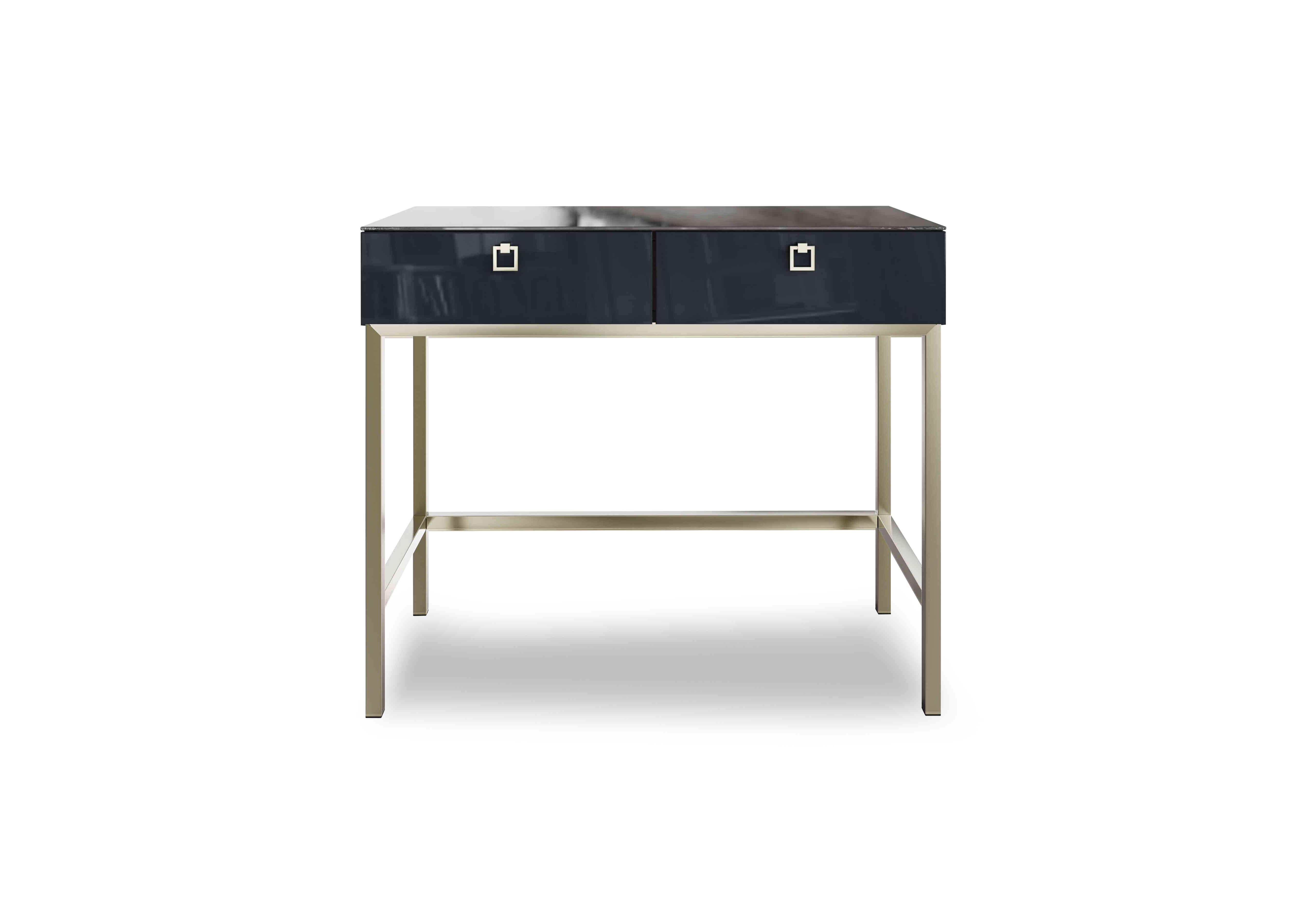 Lana Console Table in Onyx on Furniture Village