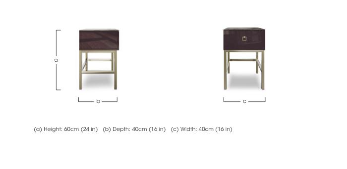 Lana Lamp Table in  on Furniture Village