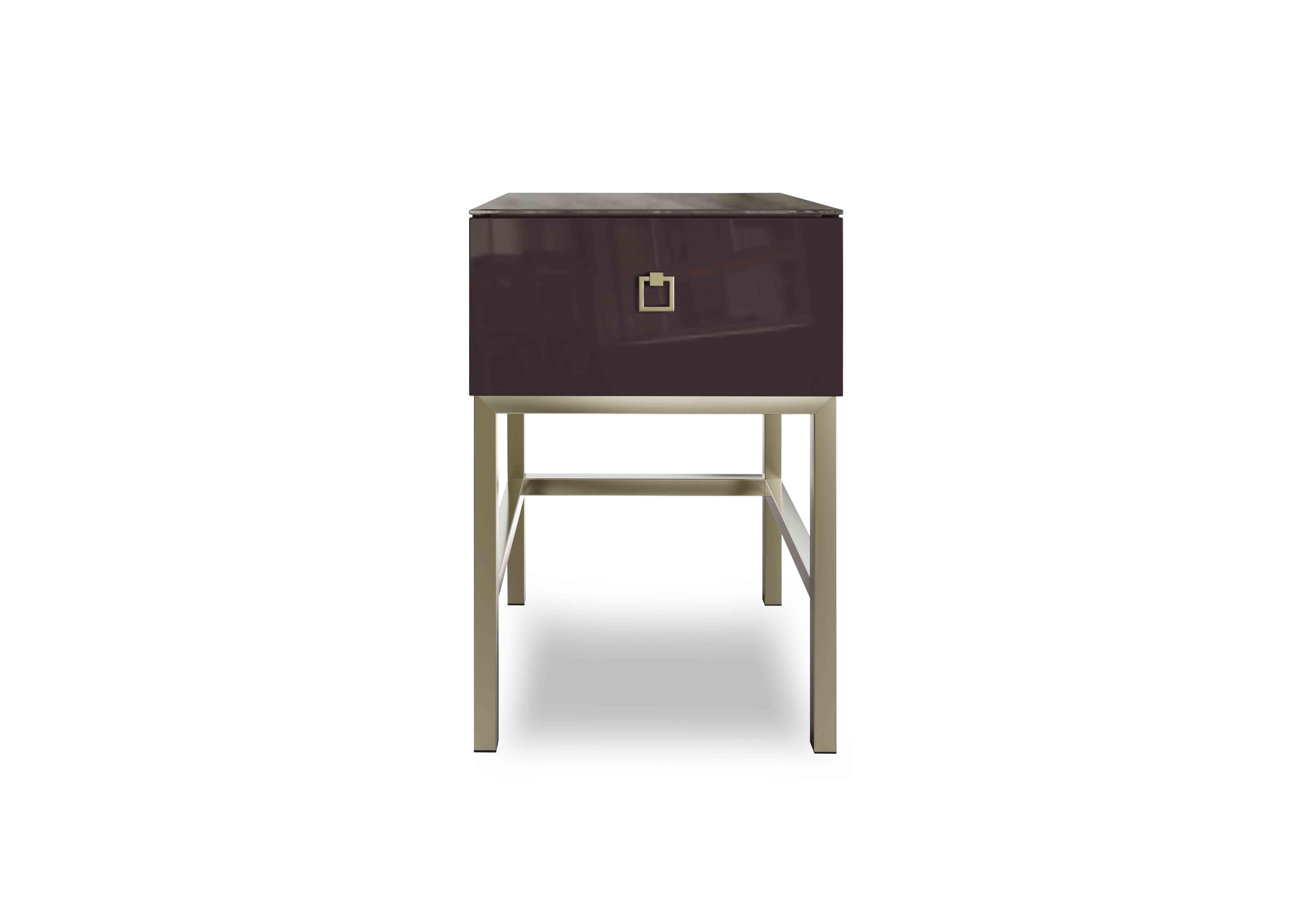 Lana Lamp Table in Midnight Purple on Furniture Village