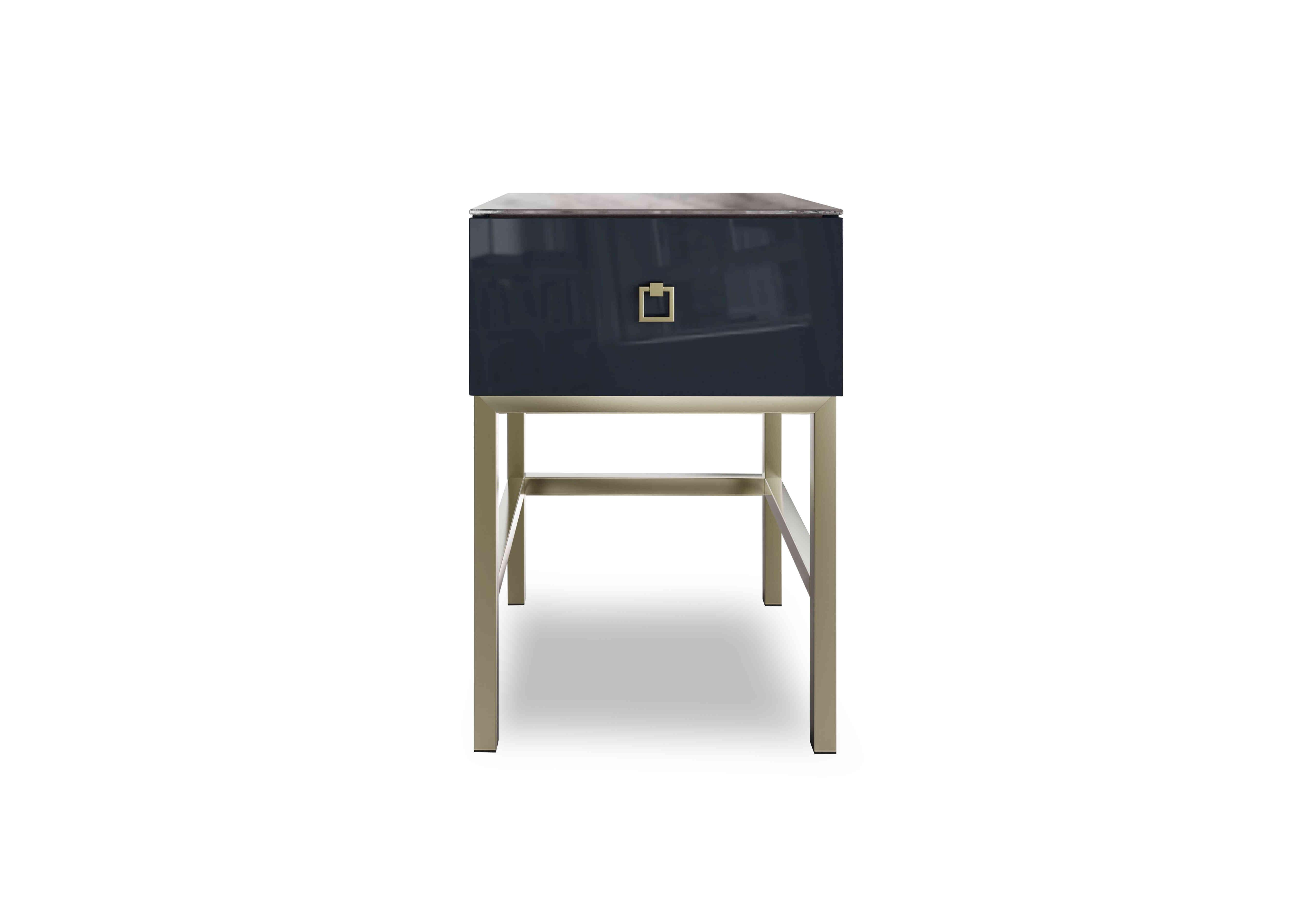 Lana Lamp Table in Onyx on Furniture Village