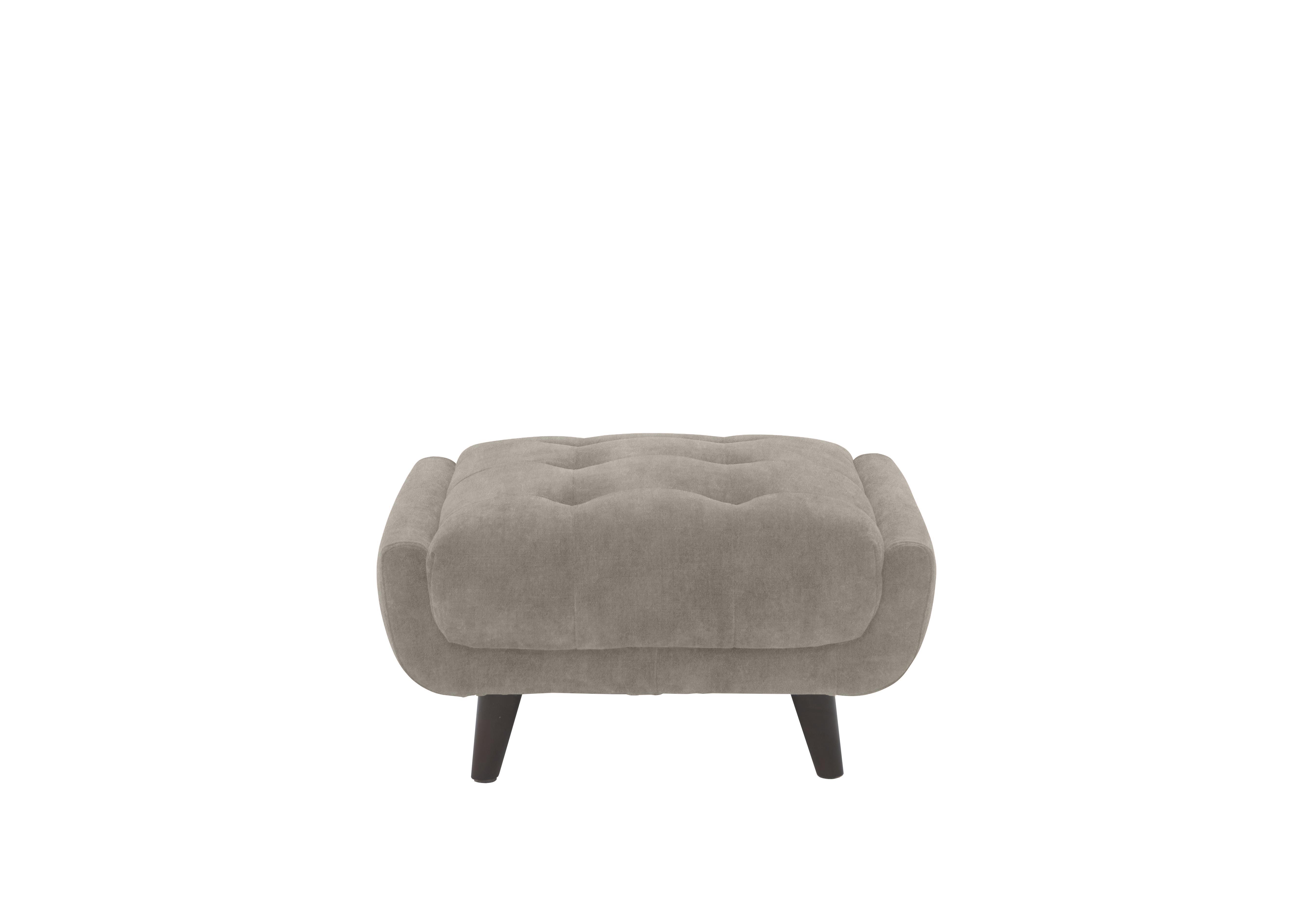 Rene Small Fabric Footstool in Marble 18177 Cream Es Ft on Furniture Village