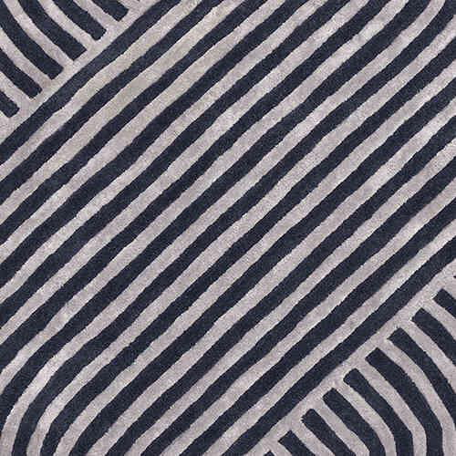Crispin Rug in Navy on Furniture Village