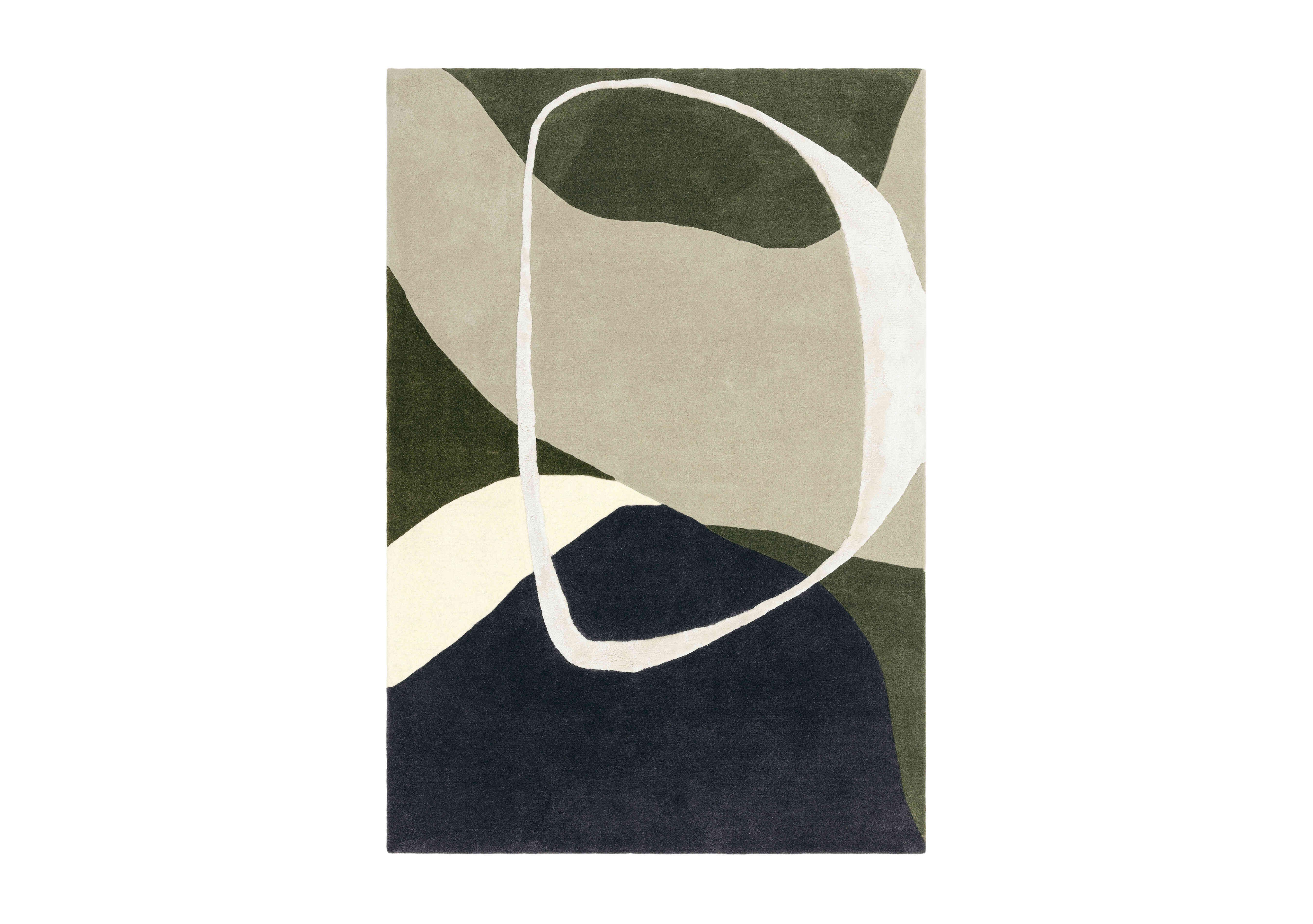 Denver Rug in Moss on Furniture Village