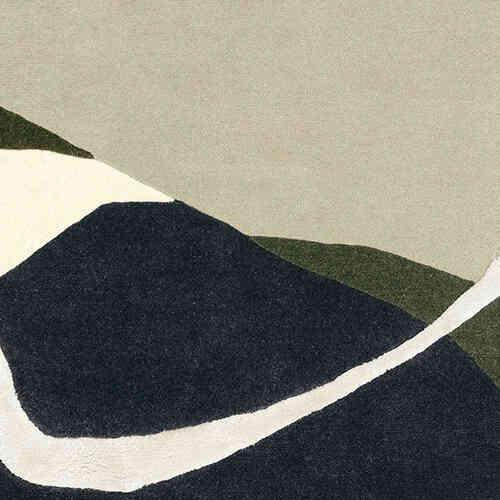 Denver Rug in Moss on Furniture Village
